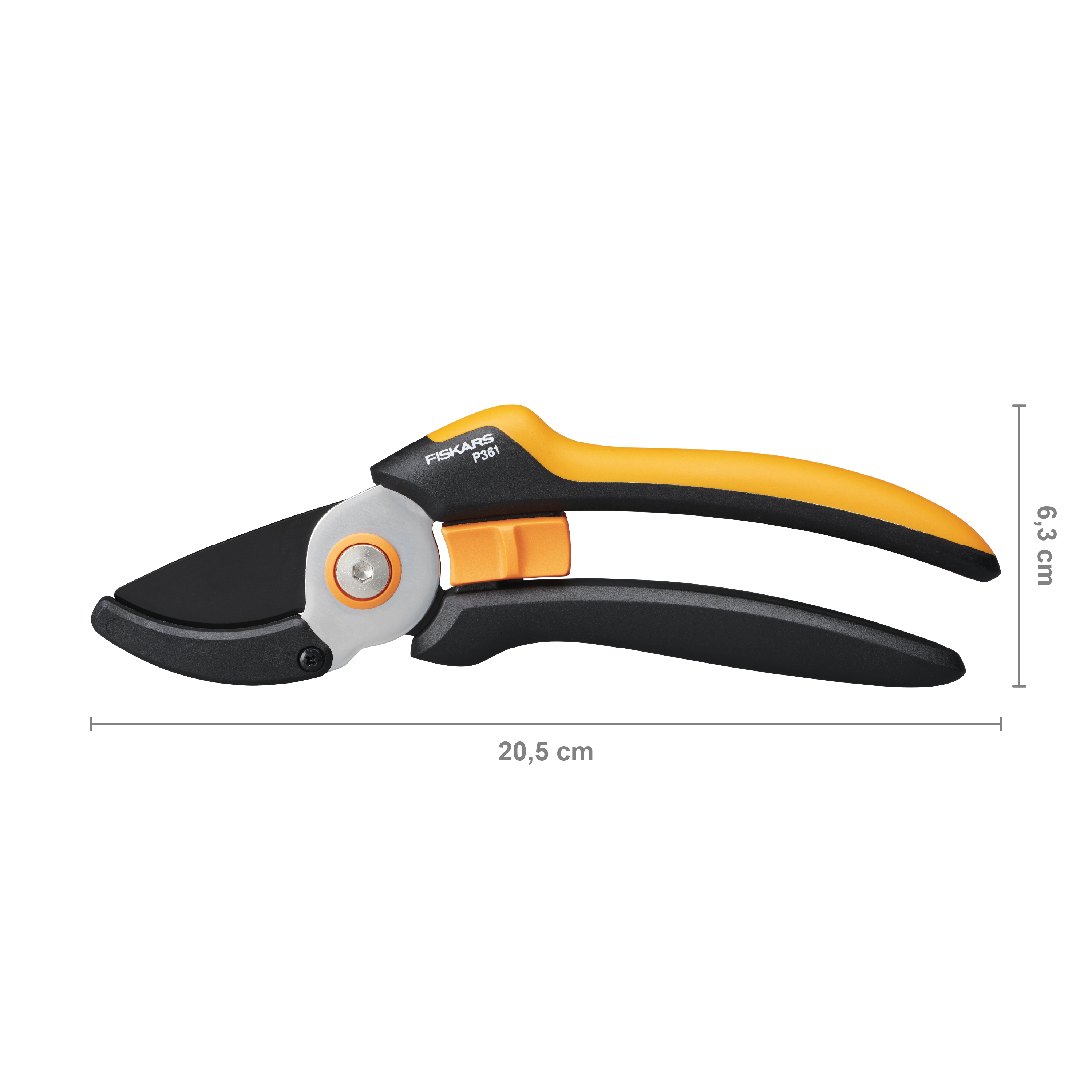 Fiskars Solid Amboss-Gartenschere L P361