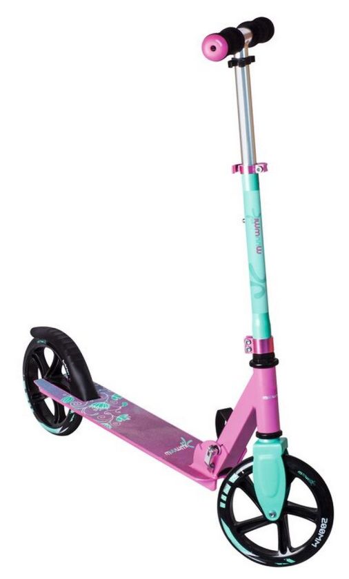 muuwmi Alu Scooter 200 mm, pink/türkis