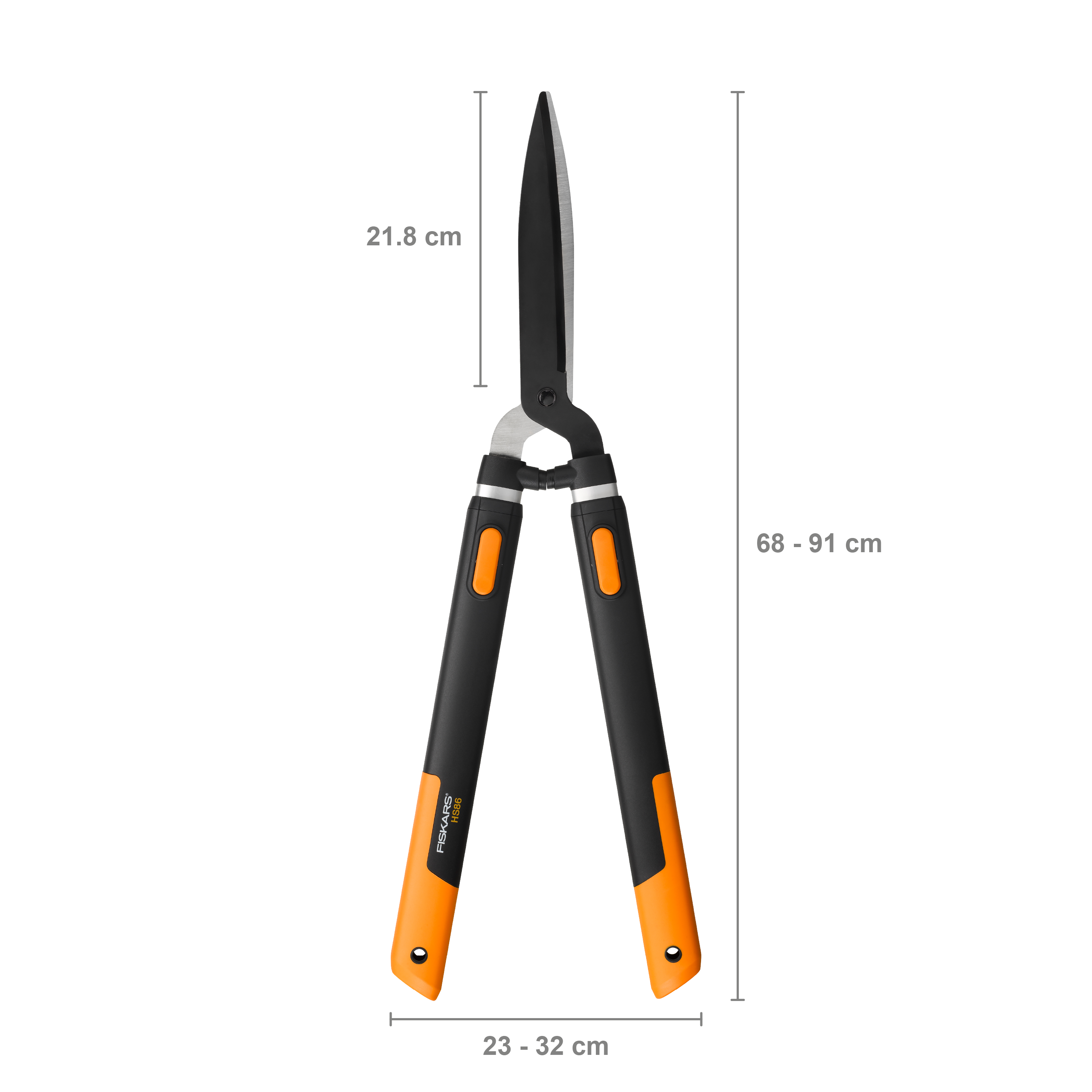 Fiskars SmartFit Teleskop-Heckenschere HS86