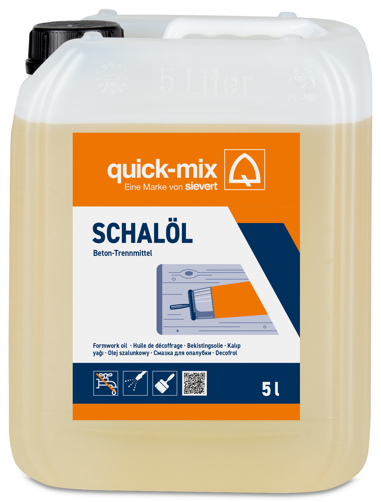 Quick-Mix Schalöl,  5 L