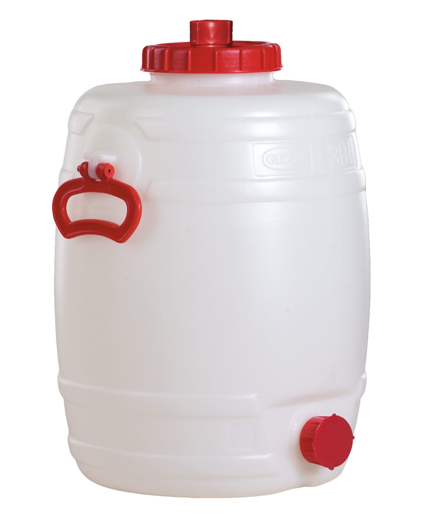 Graf Universal-Fass rund, PE, 30 l lebensmittelecht