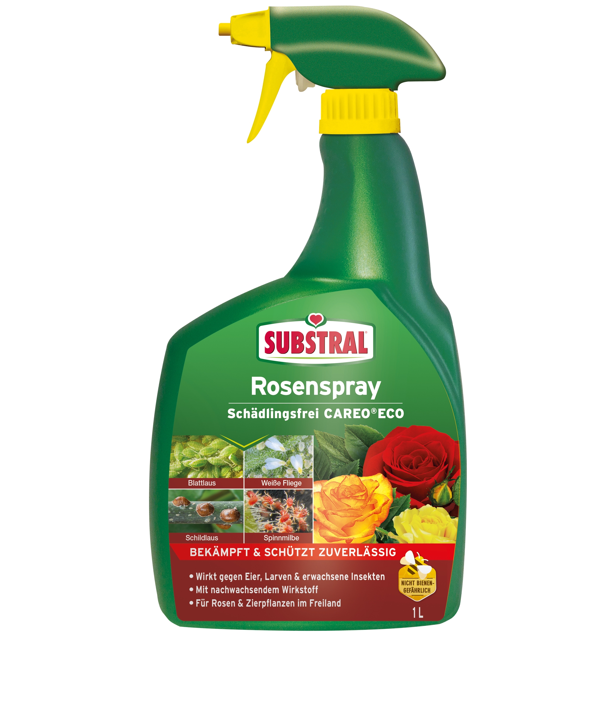 Substral Rosenspray Schädlingsfrei careo eco, 1 L