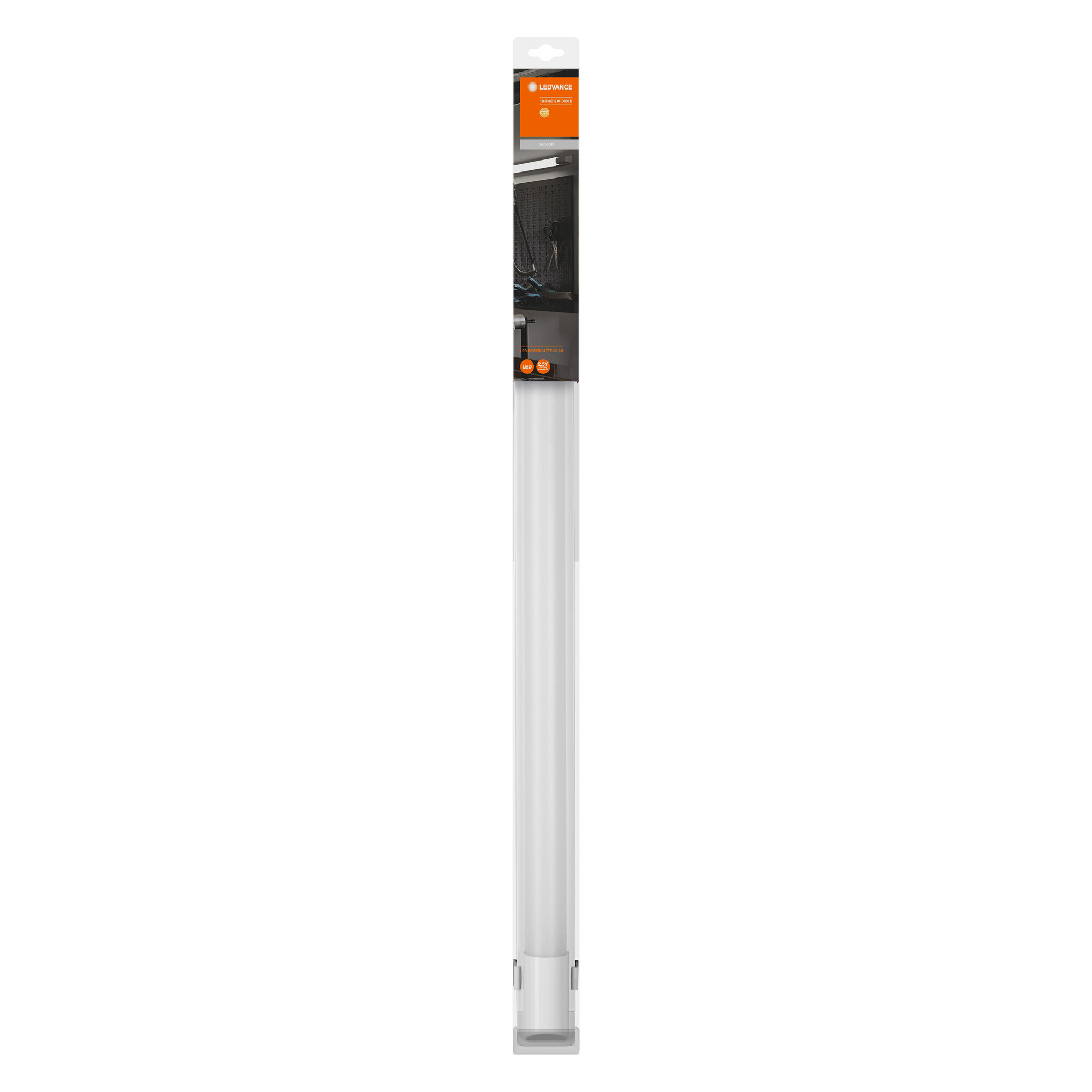 LEDVANCE Lichtleiste LED Power Batten, 600 mm, 12W, 3000K