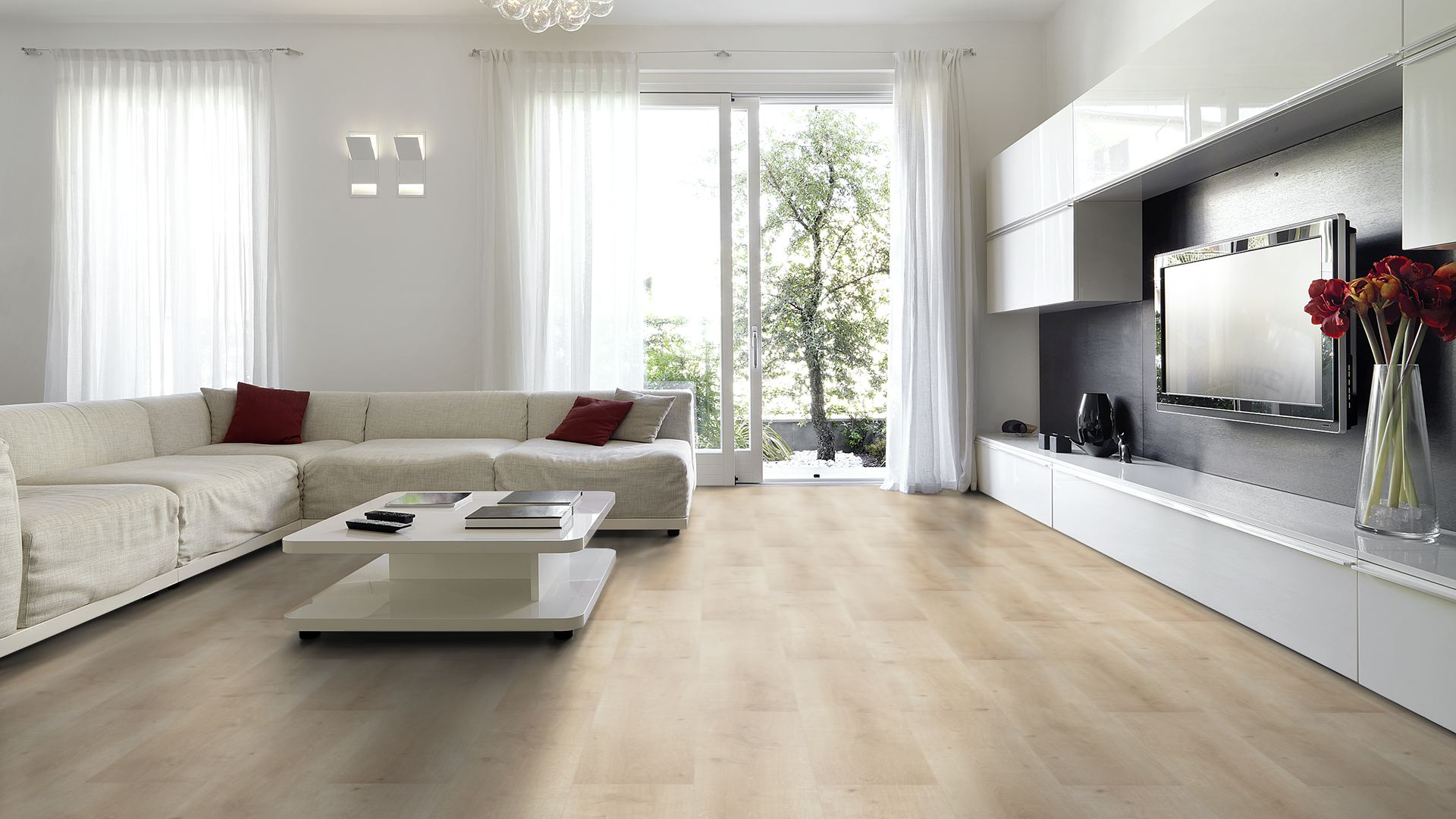 Classen Laminatboden Waterresistent Oak Creme Natural