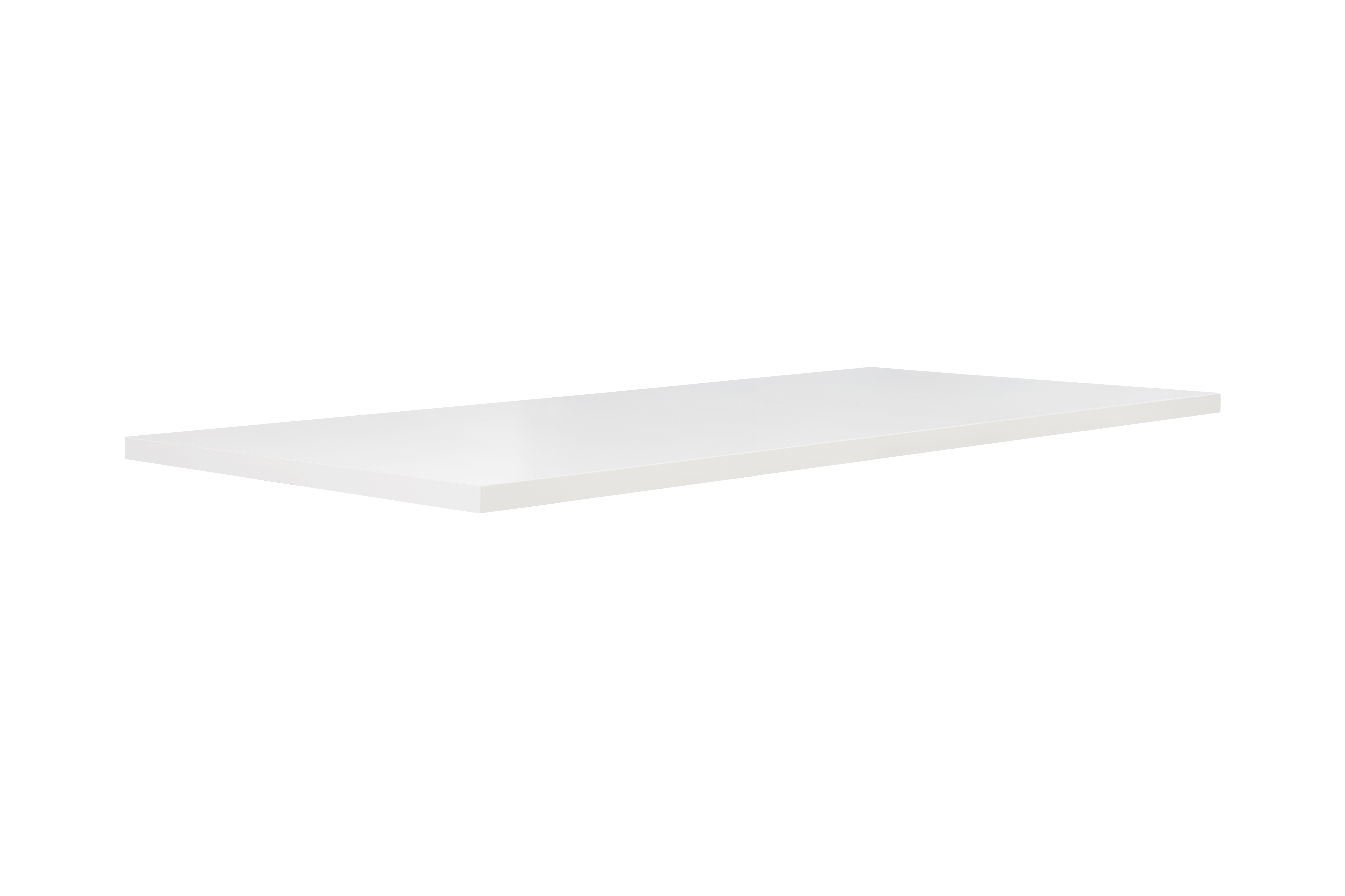 Forte Esstischplatte 180/90 cm, Weiß matt