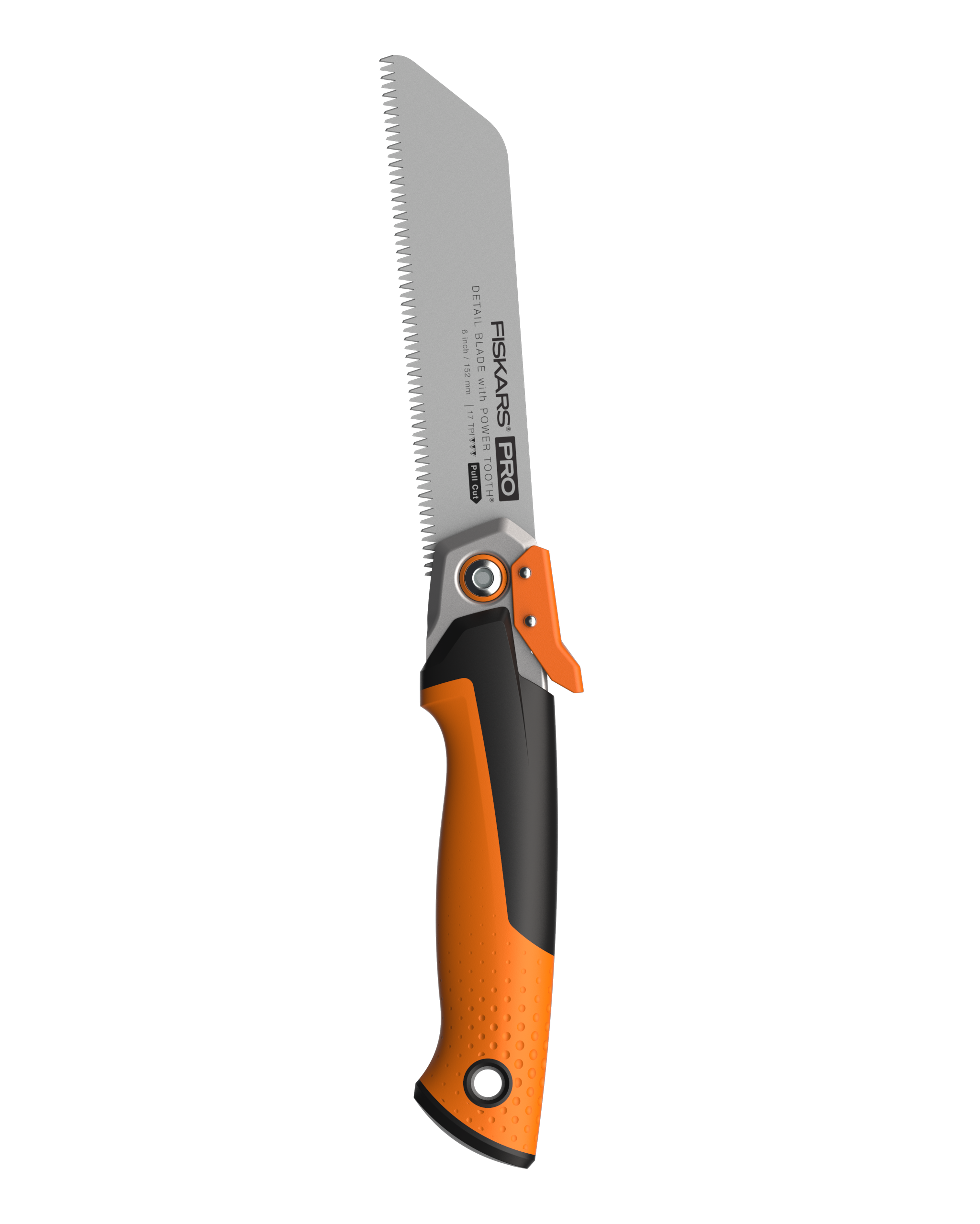 Fiskars PowerTooth Klappbare Zugsäge, 15 cm 19TPI