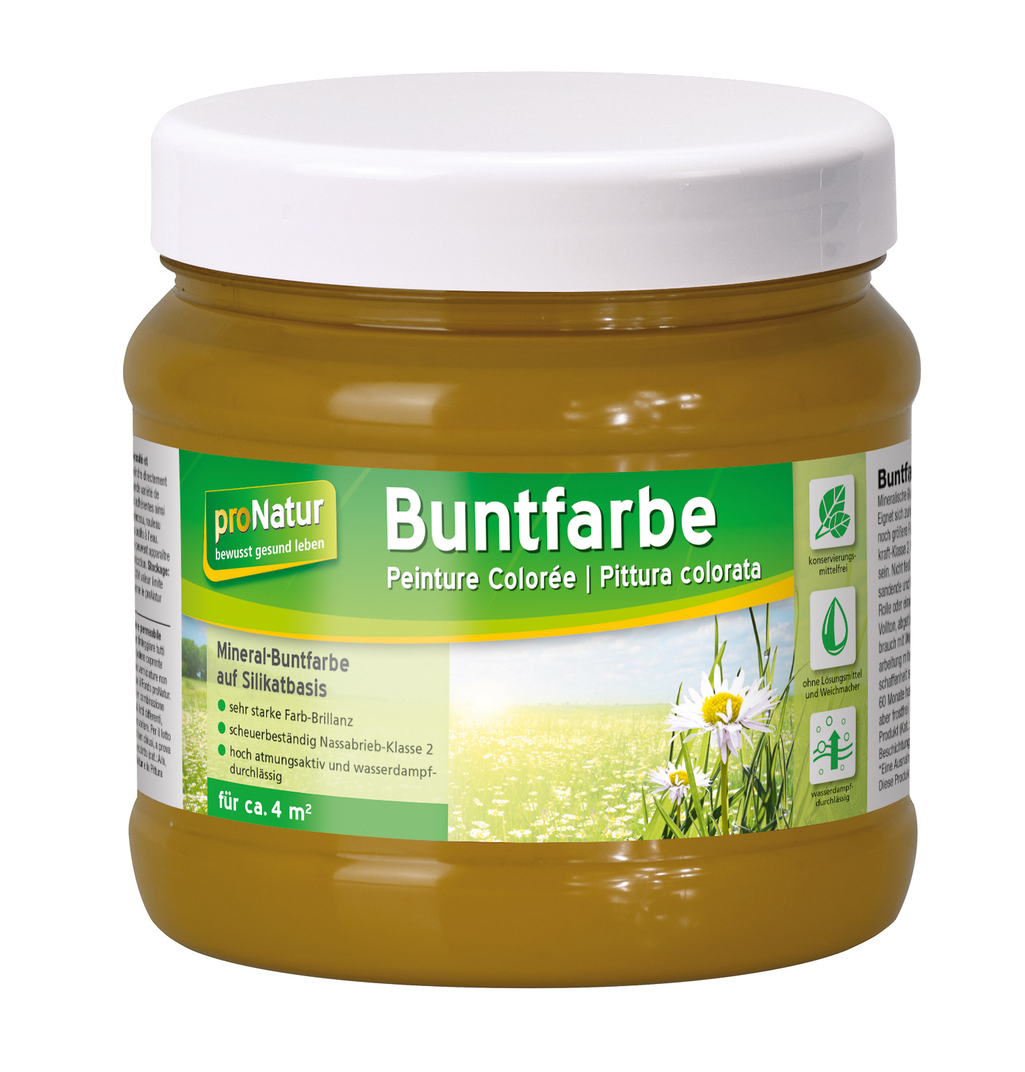 proNatur Buntfarbe warmer Wüstensand, 750 ml