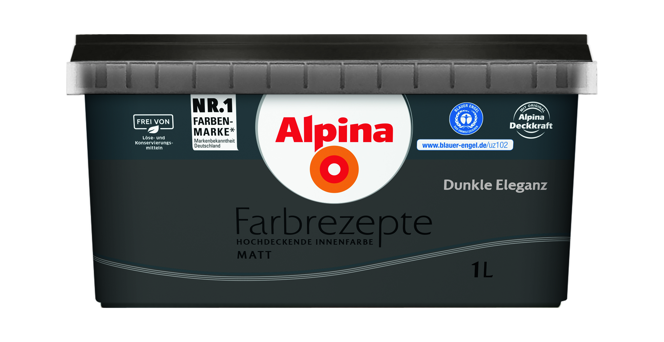 Alpina Farbrezepte Dunkle Eleganz, 1L