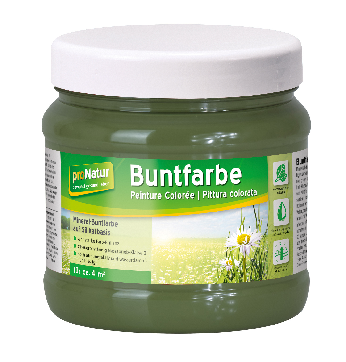 proNatur Buntfarbe frischer Farn, 750 ml