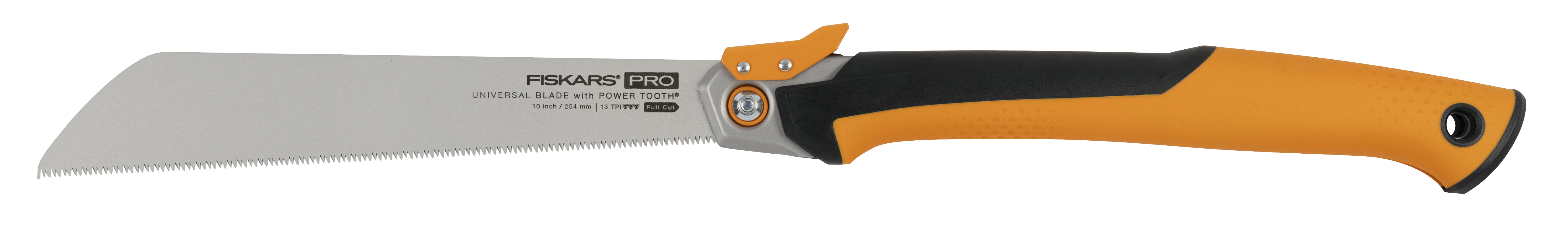 Fiskars PowerTooth Klappbare Zugsäge, 25 cm 13TPI