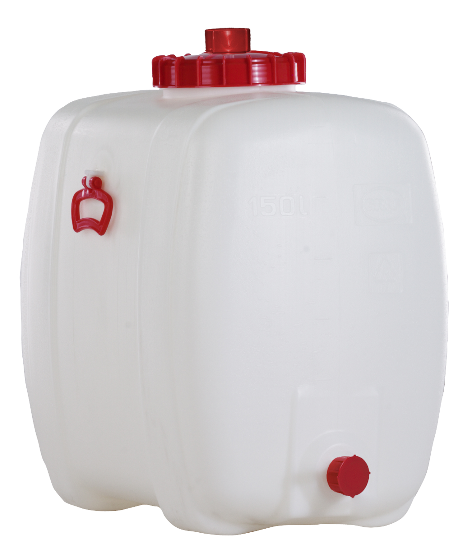 Graf Universal-Fass oval, PE, 60 l lebensmittelecht