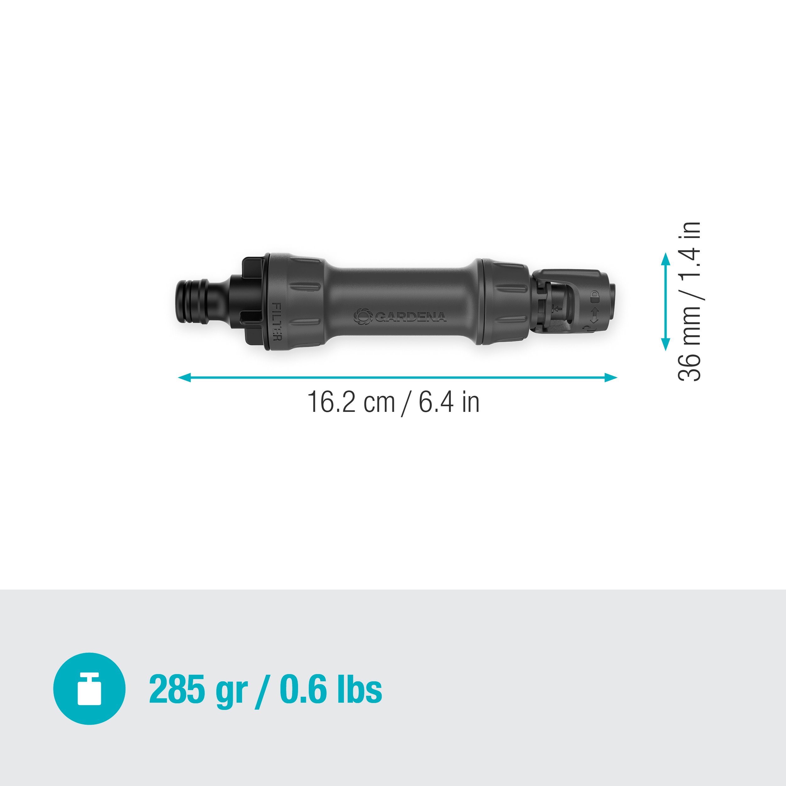 Gardena Micro-Drip-System Basisgerät 1000