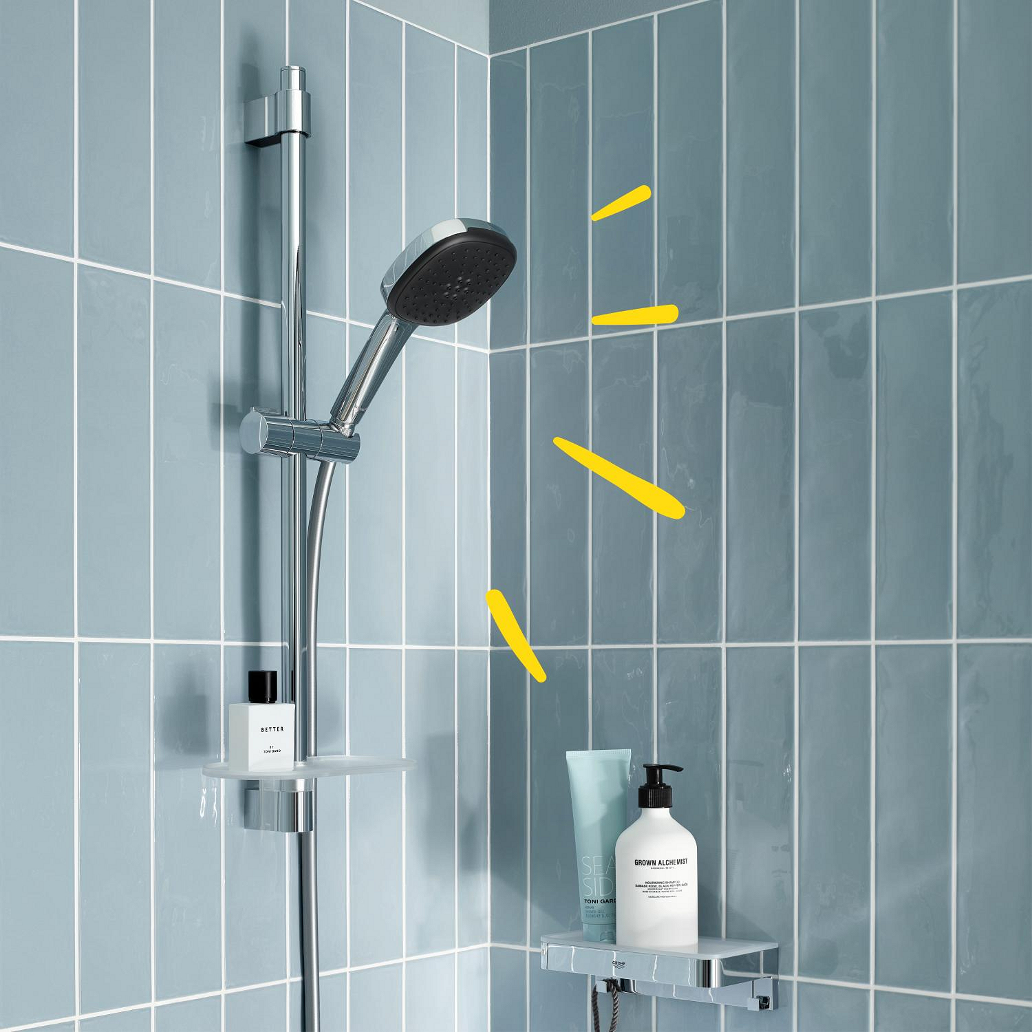 Grohe Brausestangenset Vitalio Comfort 110