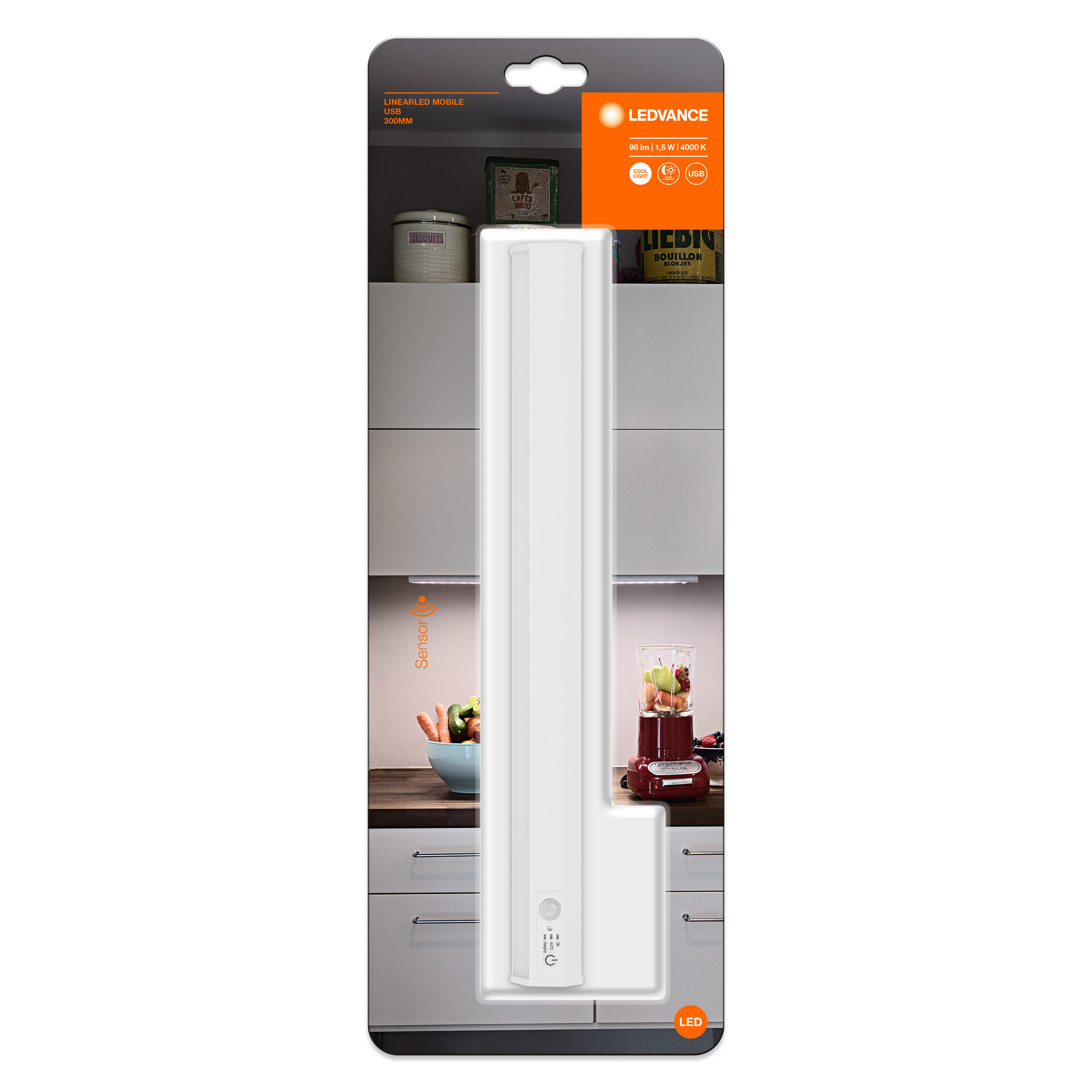 LEDVANCE Unterbauleuchte Linear LED Mobile USB 300