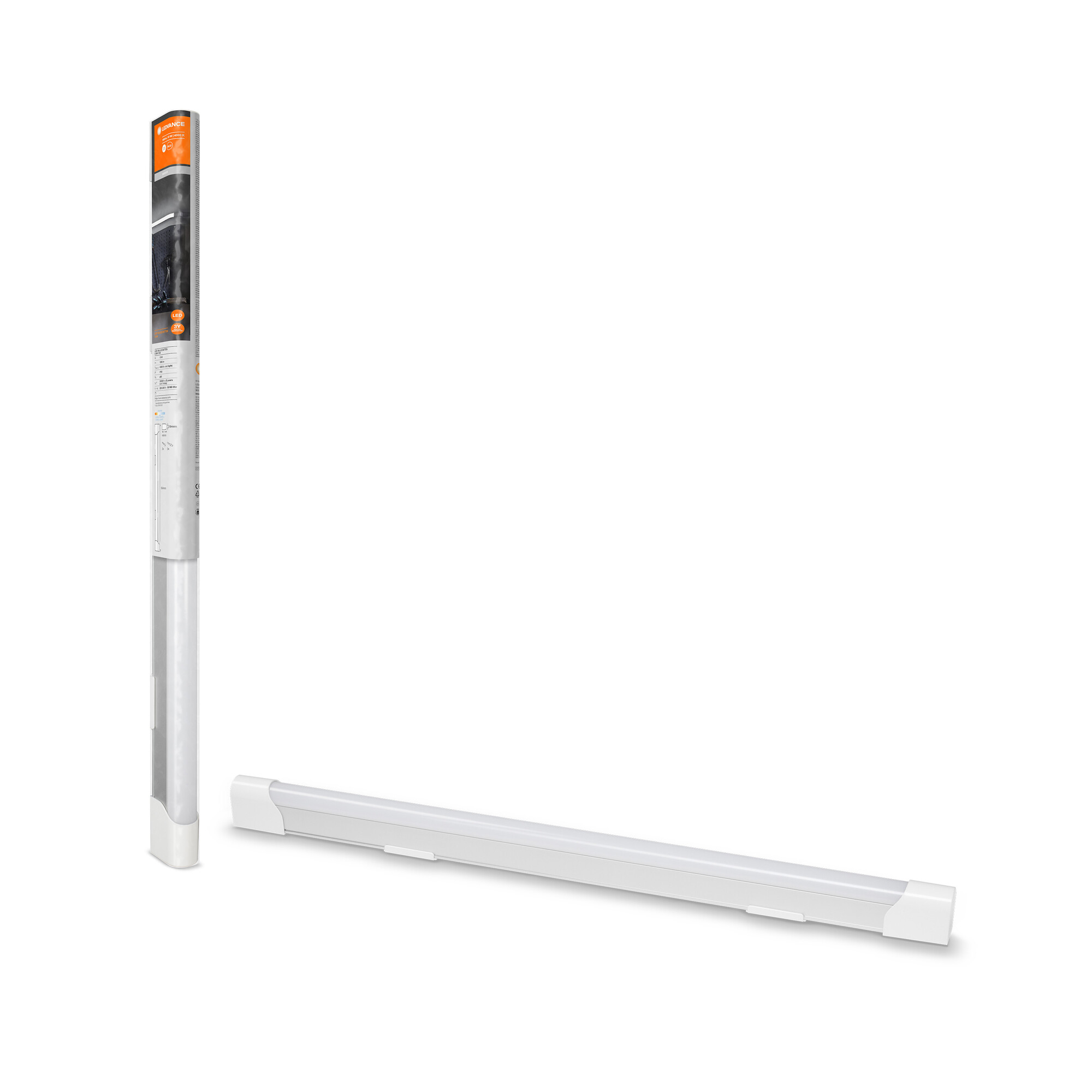 LEDVANCE Lichtleiste LED Value Batten, 600 mm, 10W, 4000K