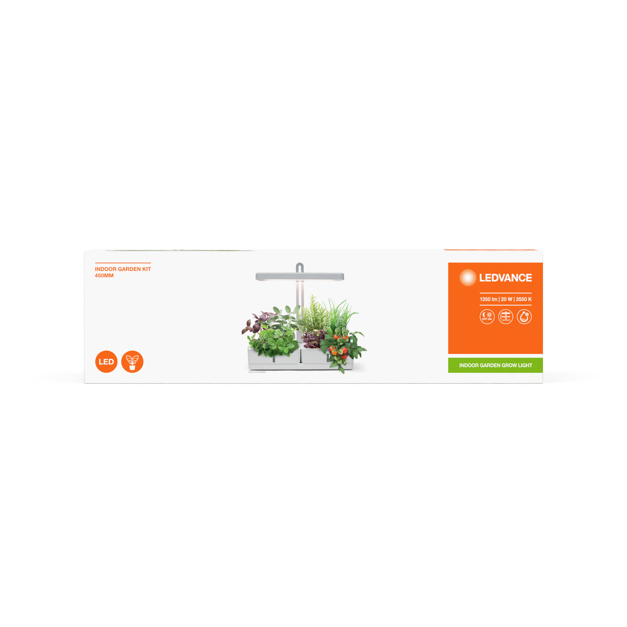 Ledvance Indoor Garden Kit 450 20W, weiß