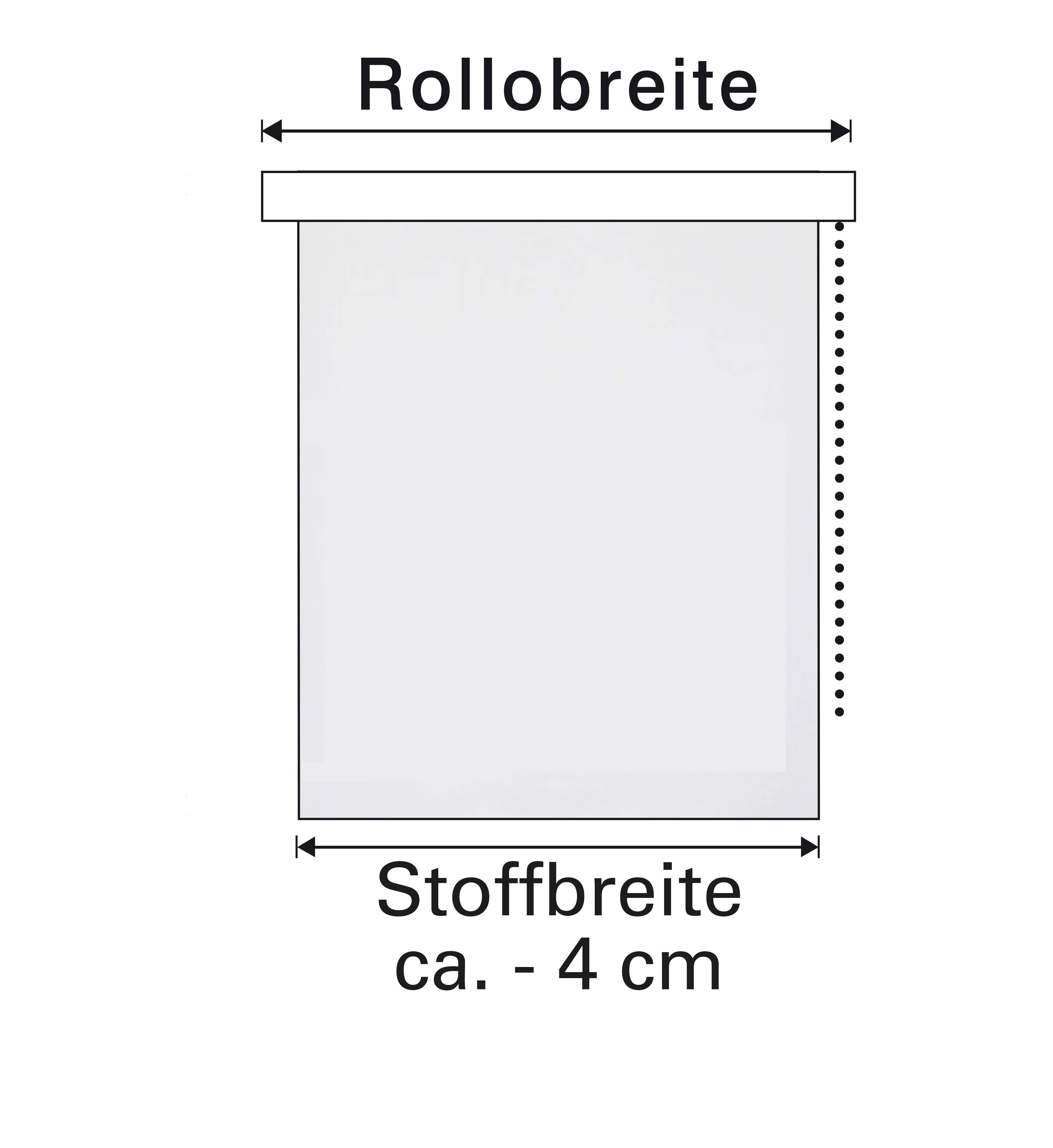 GARDINIA MINI ROLLO TAGESLICHT  WEISS 75X150