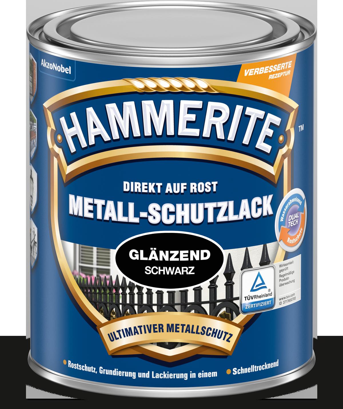 HAMMERITE GL 250ML SCHWARZ