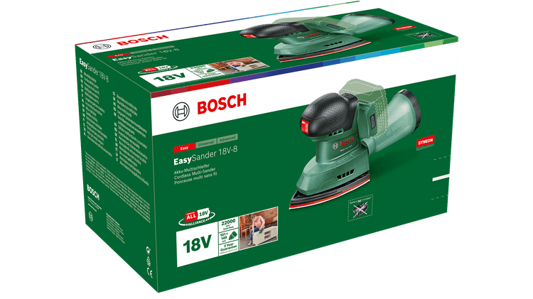 Bosch Akku-Multischleifer Easysander 18V