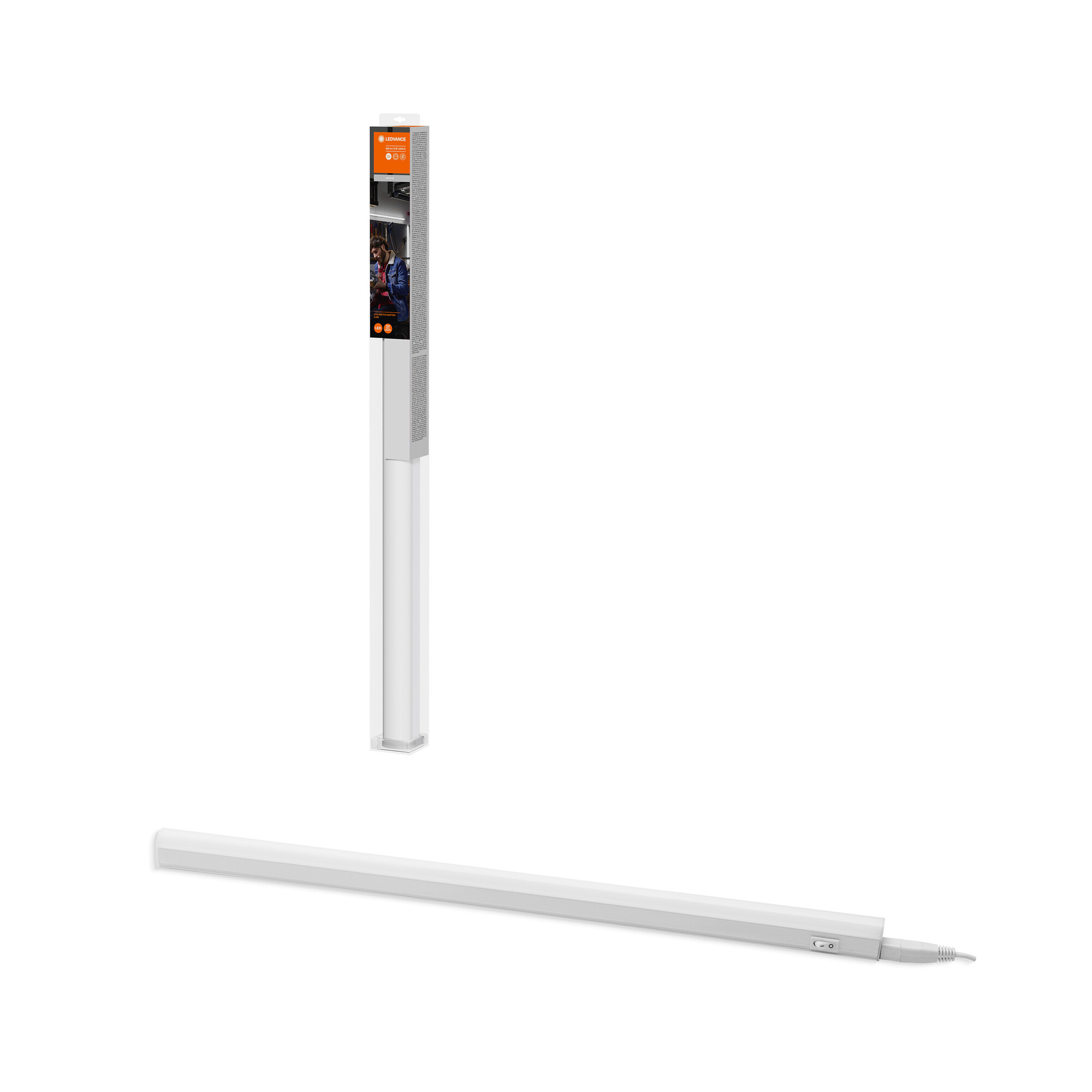 LEDVANCE Lichtleiste LED Switch Batten, 600 mm, 8W, 4000K