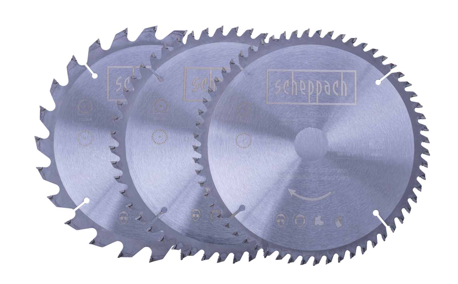 Scheppach HW Kreissägeblatt-Set Ø 210 x 30 x 2,2 x 1,6