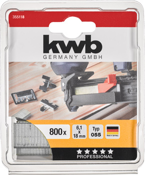 Kwb Heftklammern 055/C 18 mm