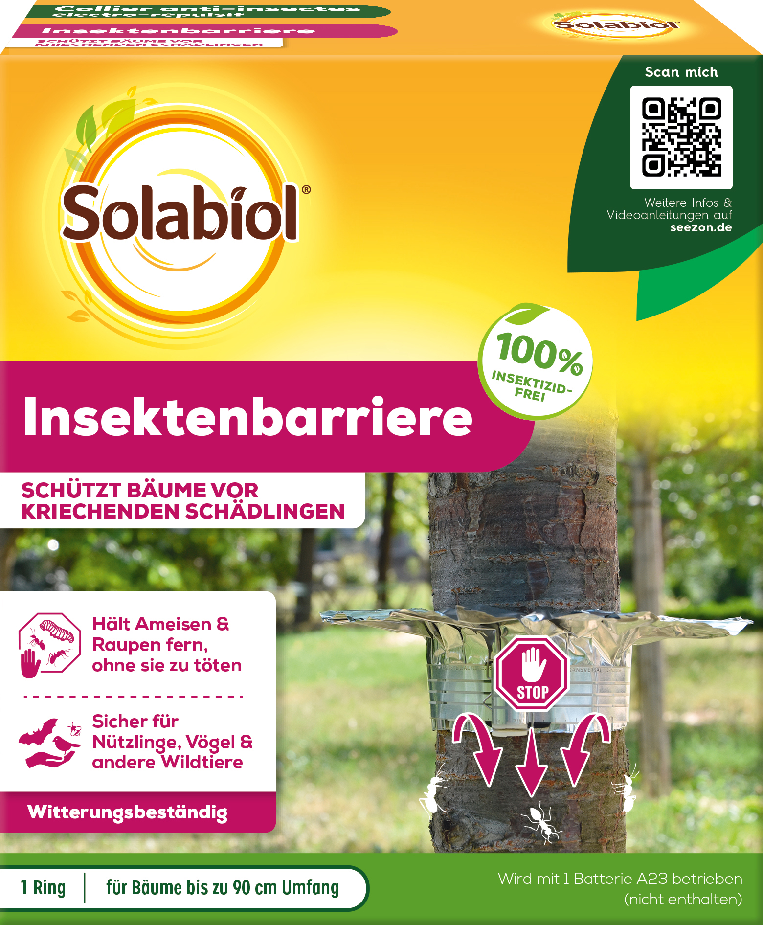 Solabiol Insektenbarriere, 1 Stück