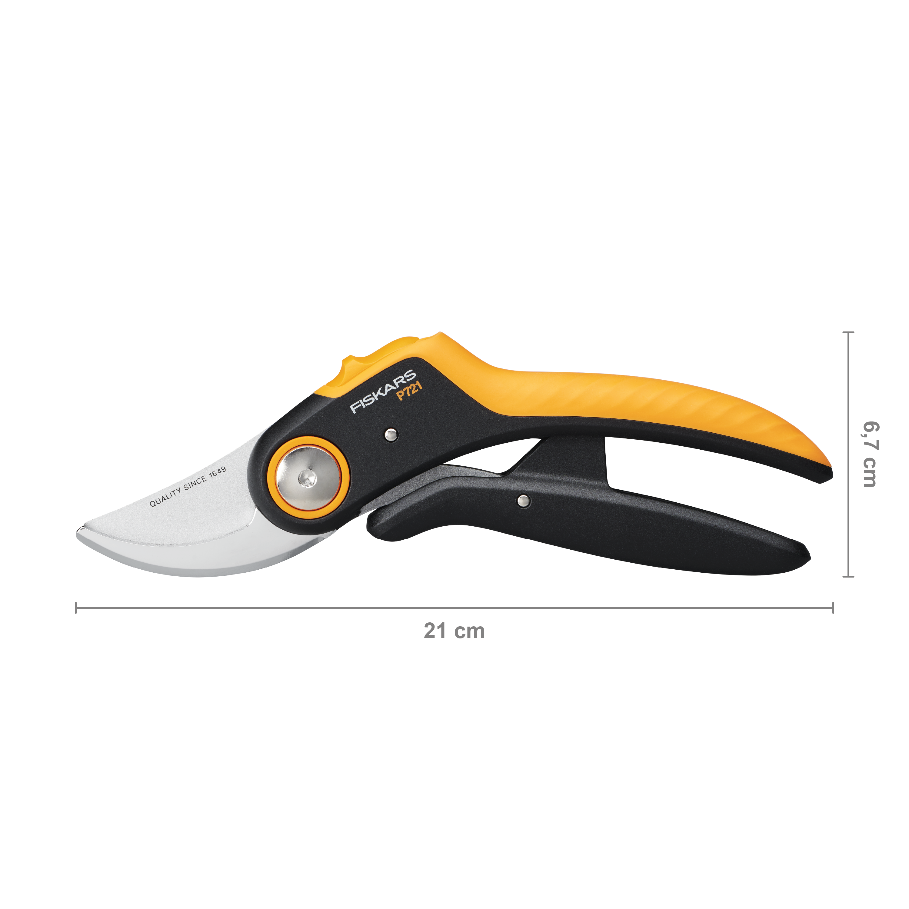 Fiskars Plus Bypass-Gartenschere P721