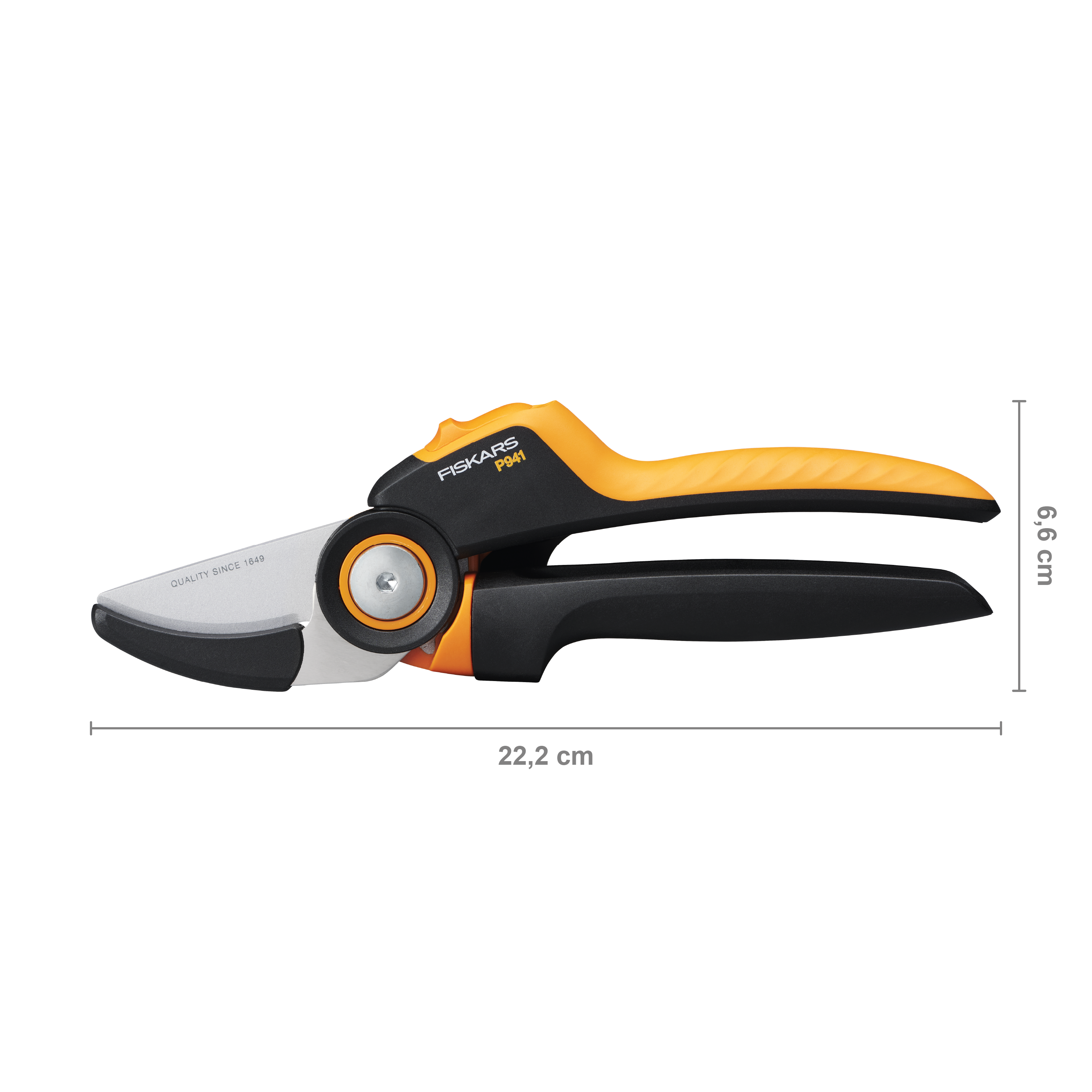 Fiskars X-series Amboss-Gartenschere P941