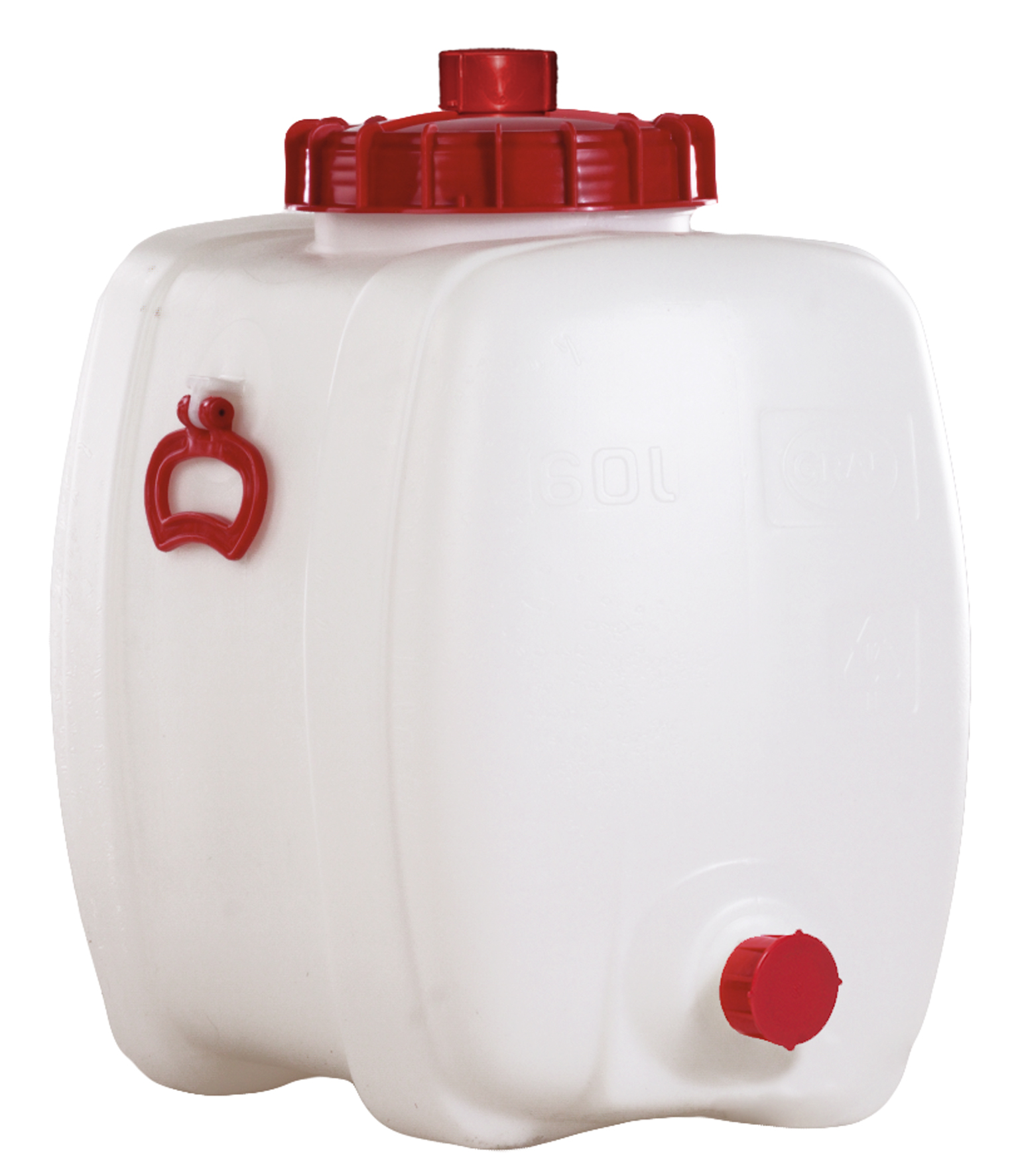 Graf Universal-Fass oval, PE, 60 l lebensmittelecht