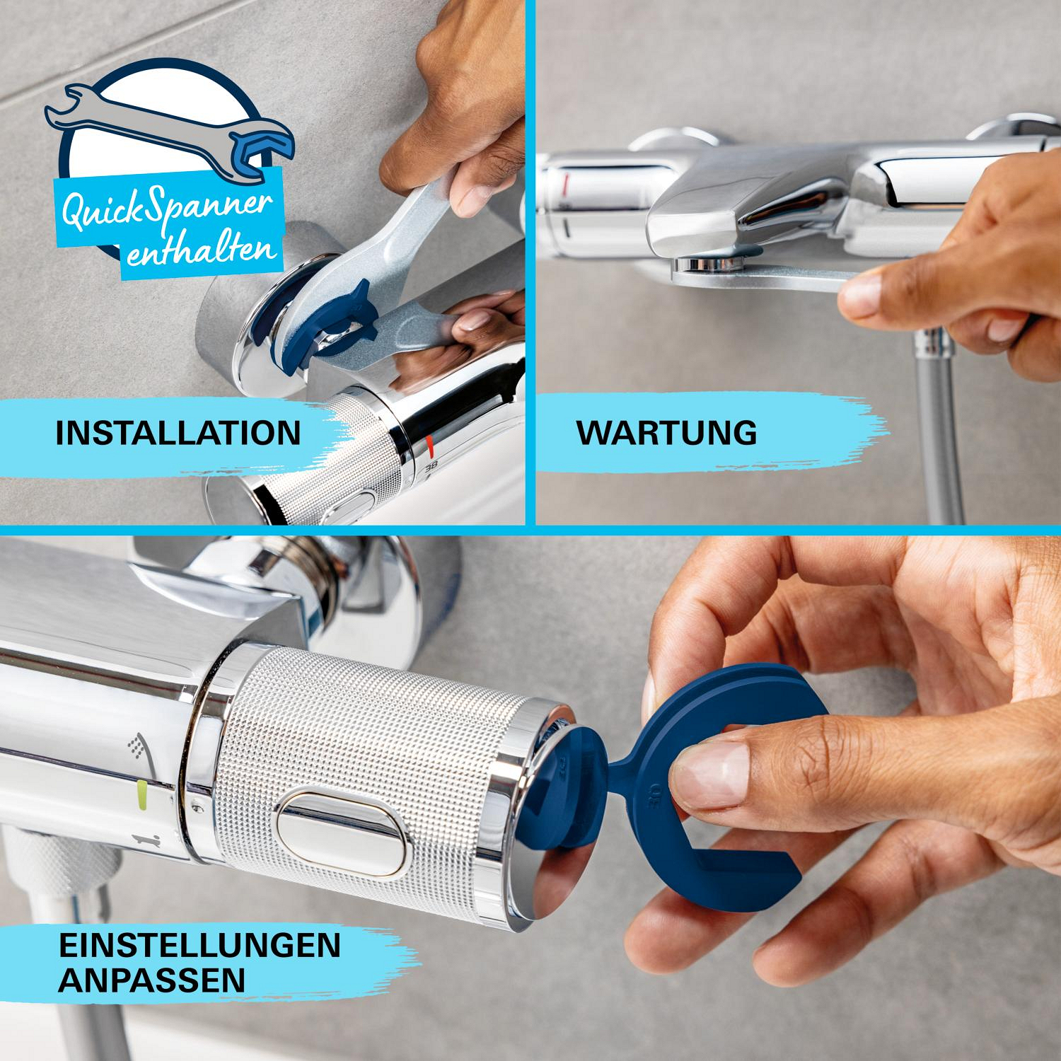 Grohe Duschsystem Vitalio Comfort 250