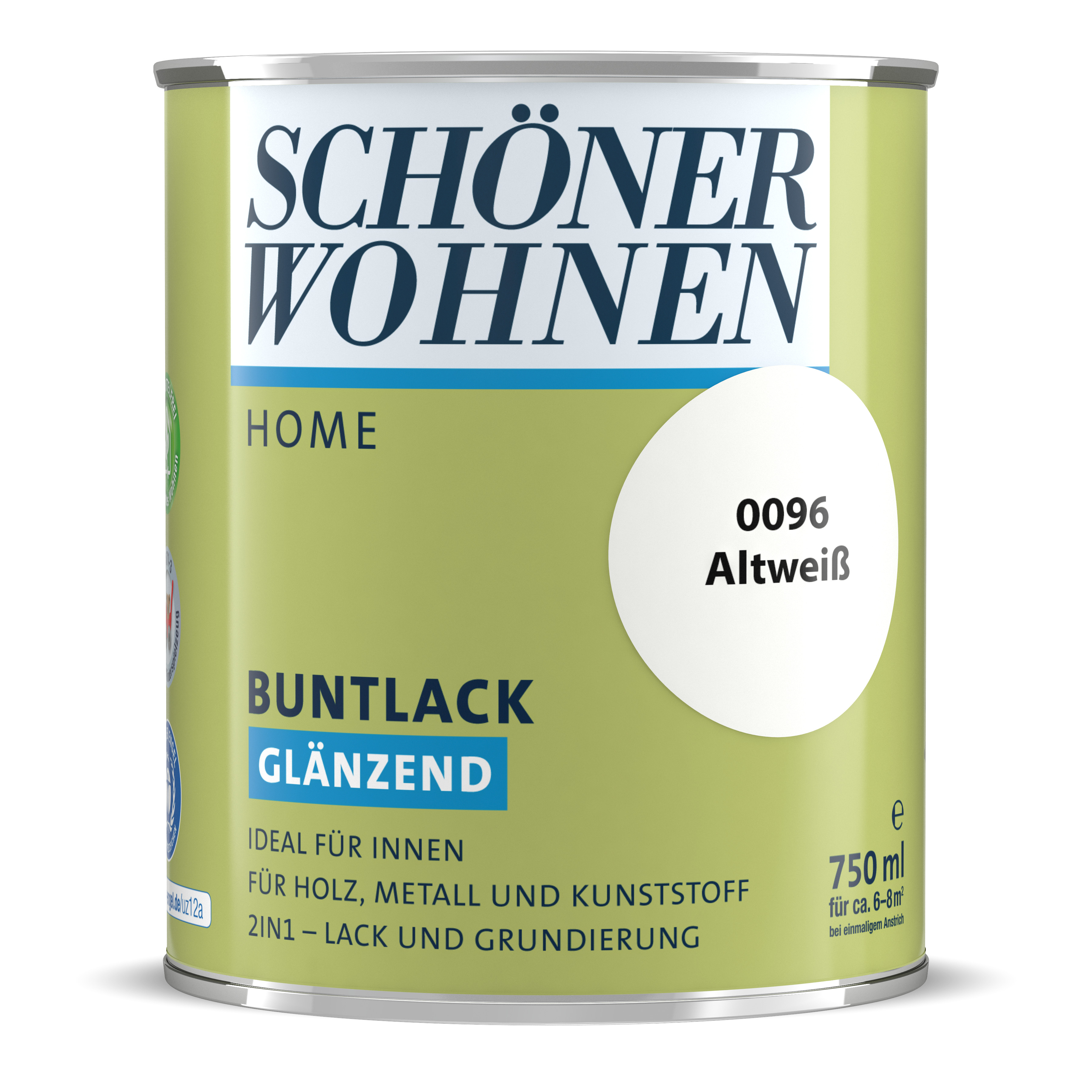 Schöner Wohnen Home Buntlack, glänzend, altweiss