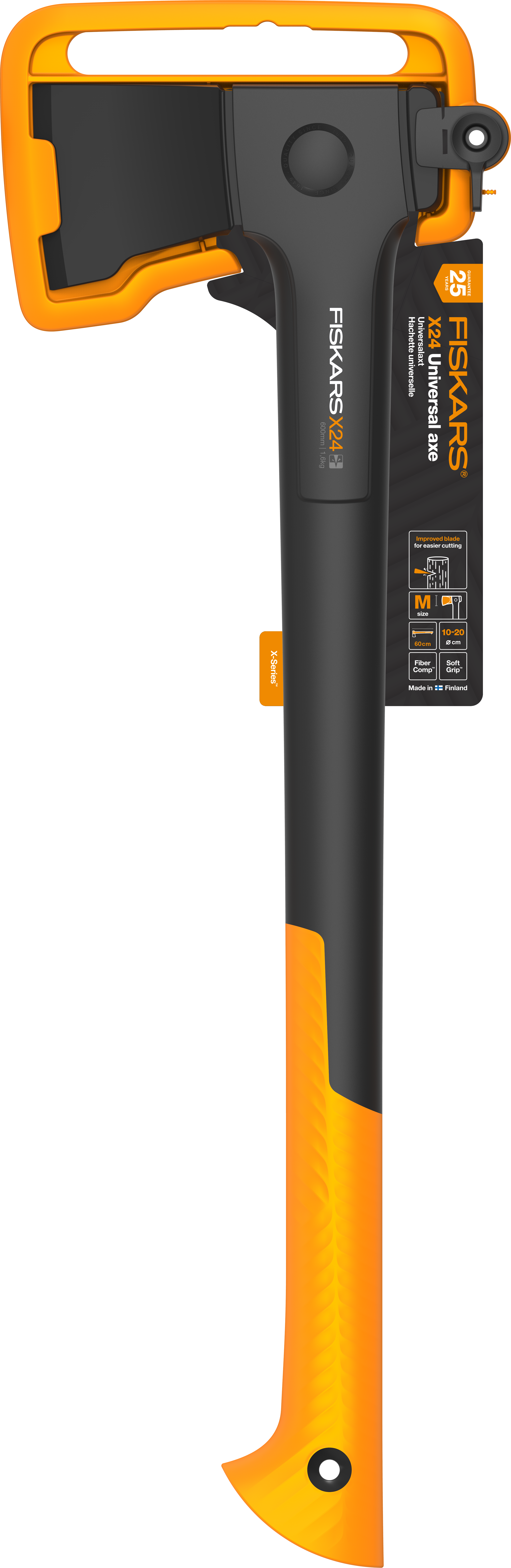 Fiskars X-series™ X24 Universal-Axt M Klinge