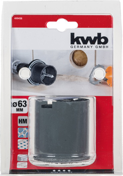 Kwb Hartmetall Lochsägekranz, 63 mm