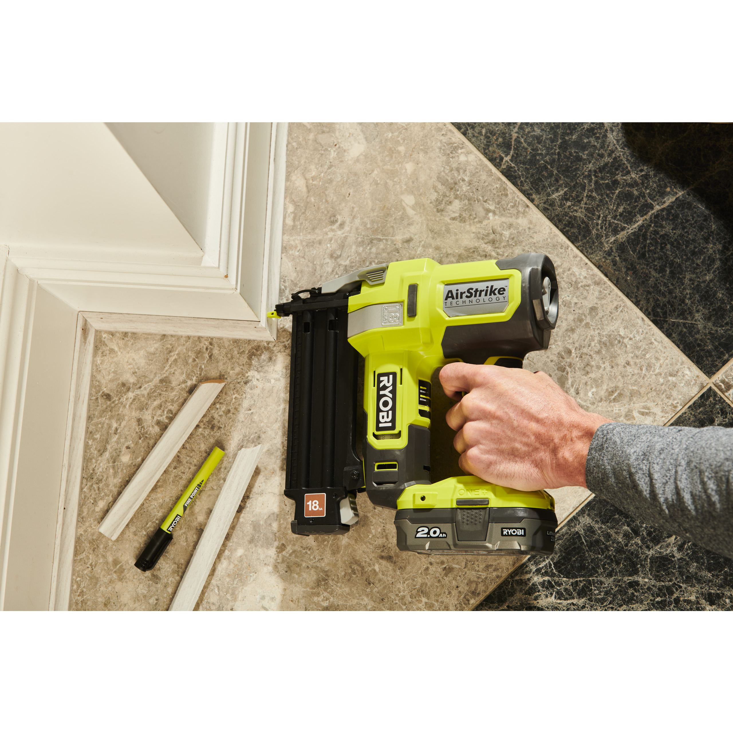 Ryobi 18 V ONE+ Akku-Nagler R18GN18-0  