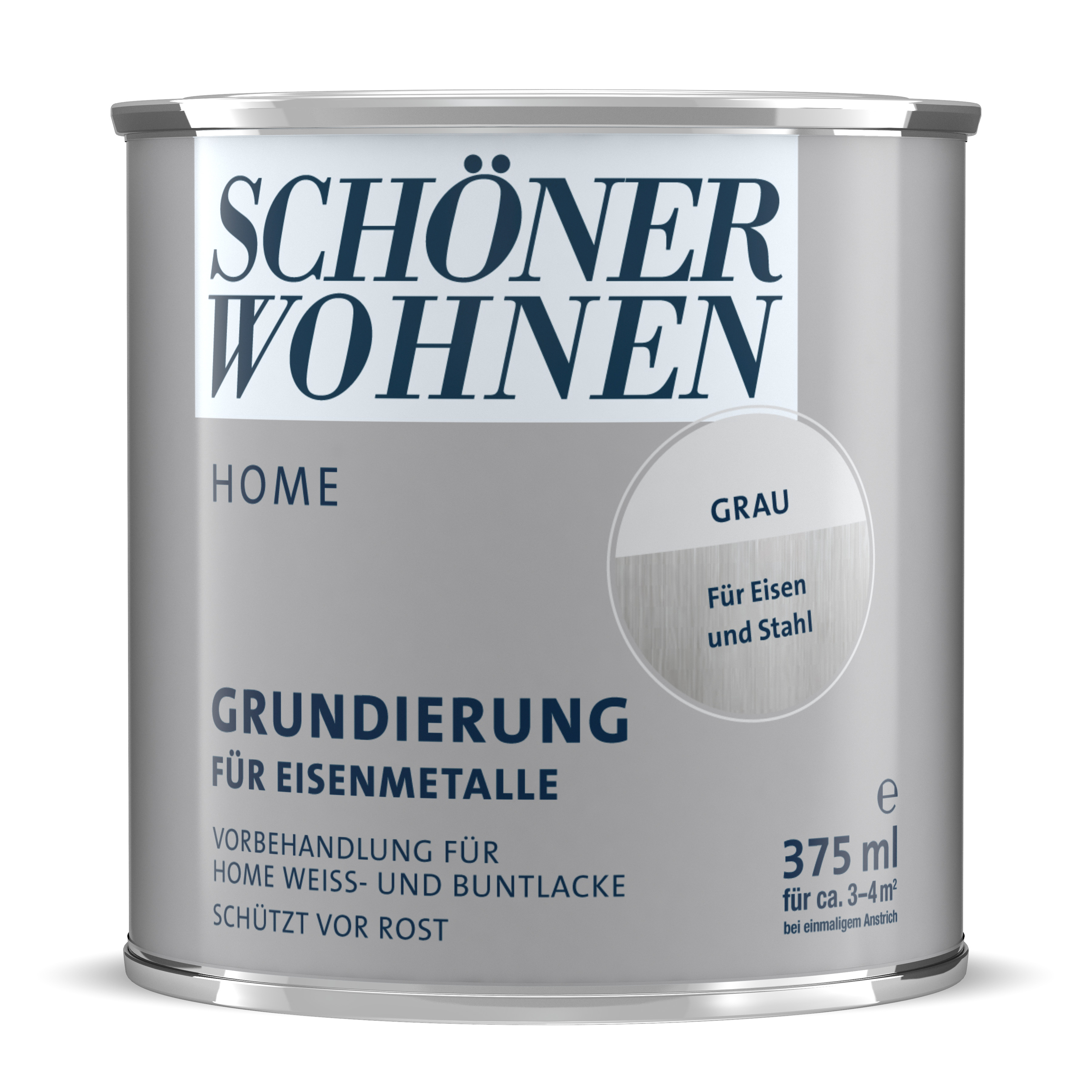 Schöner Wohnen Home Grundierung Eisen-Metalle, grau