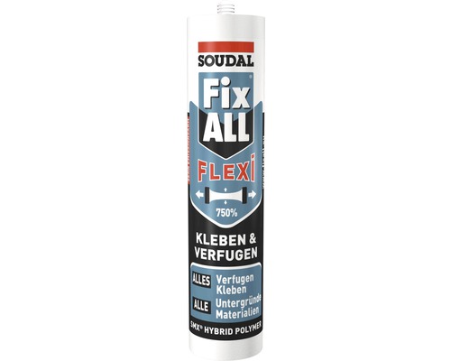 Soudal Kleb- und Dichtstoff Fix All Flexi, grau, 470 g