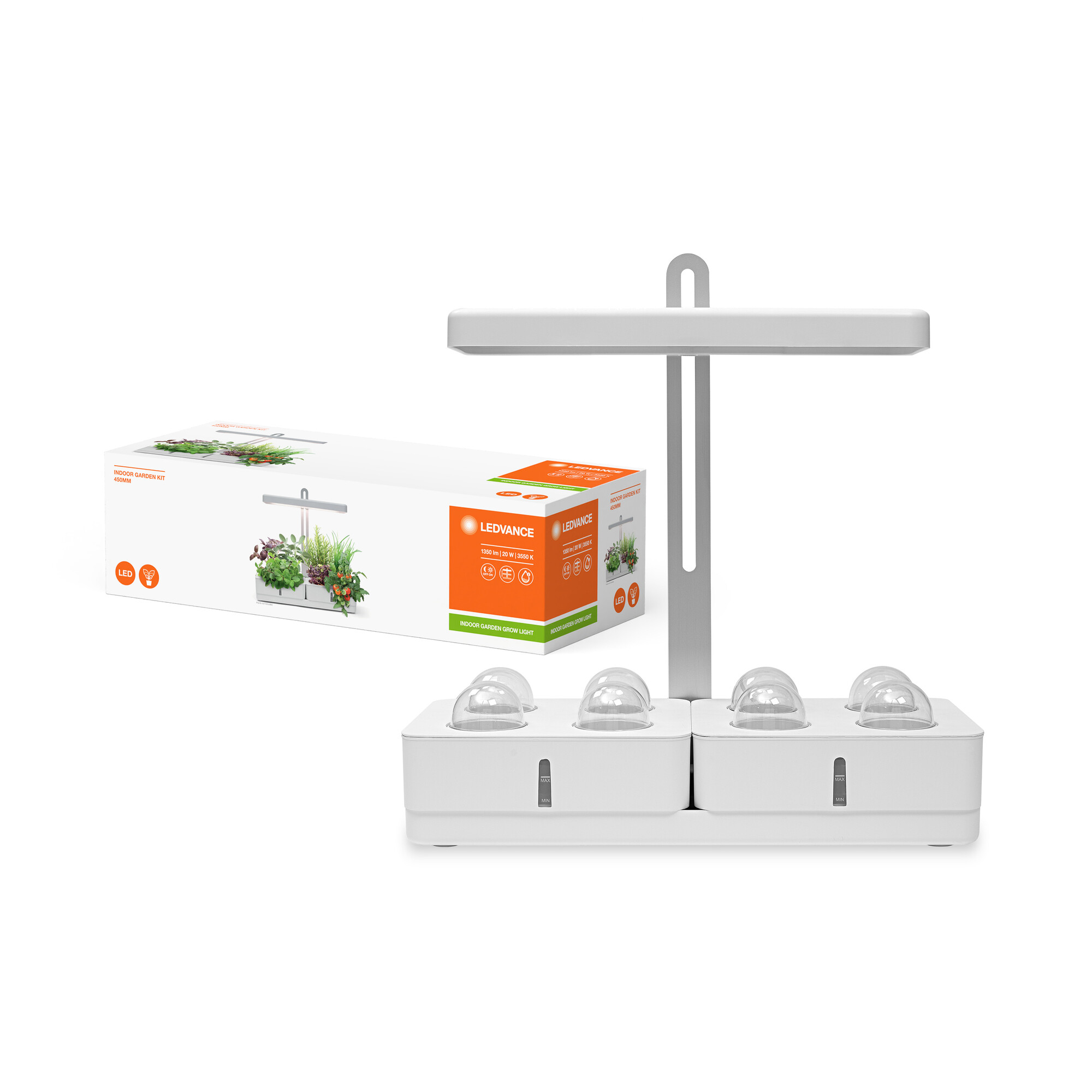 Ledvance Indoor Garden Kit 450 20W, weiß