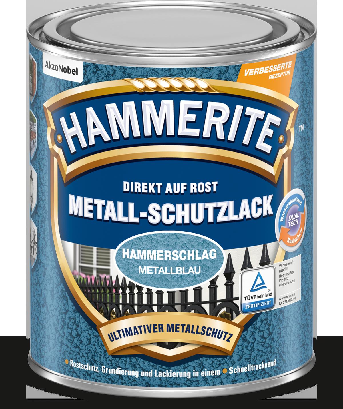 HAMMERITE HA 250ML METALLBLAU