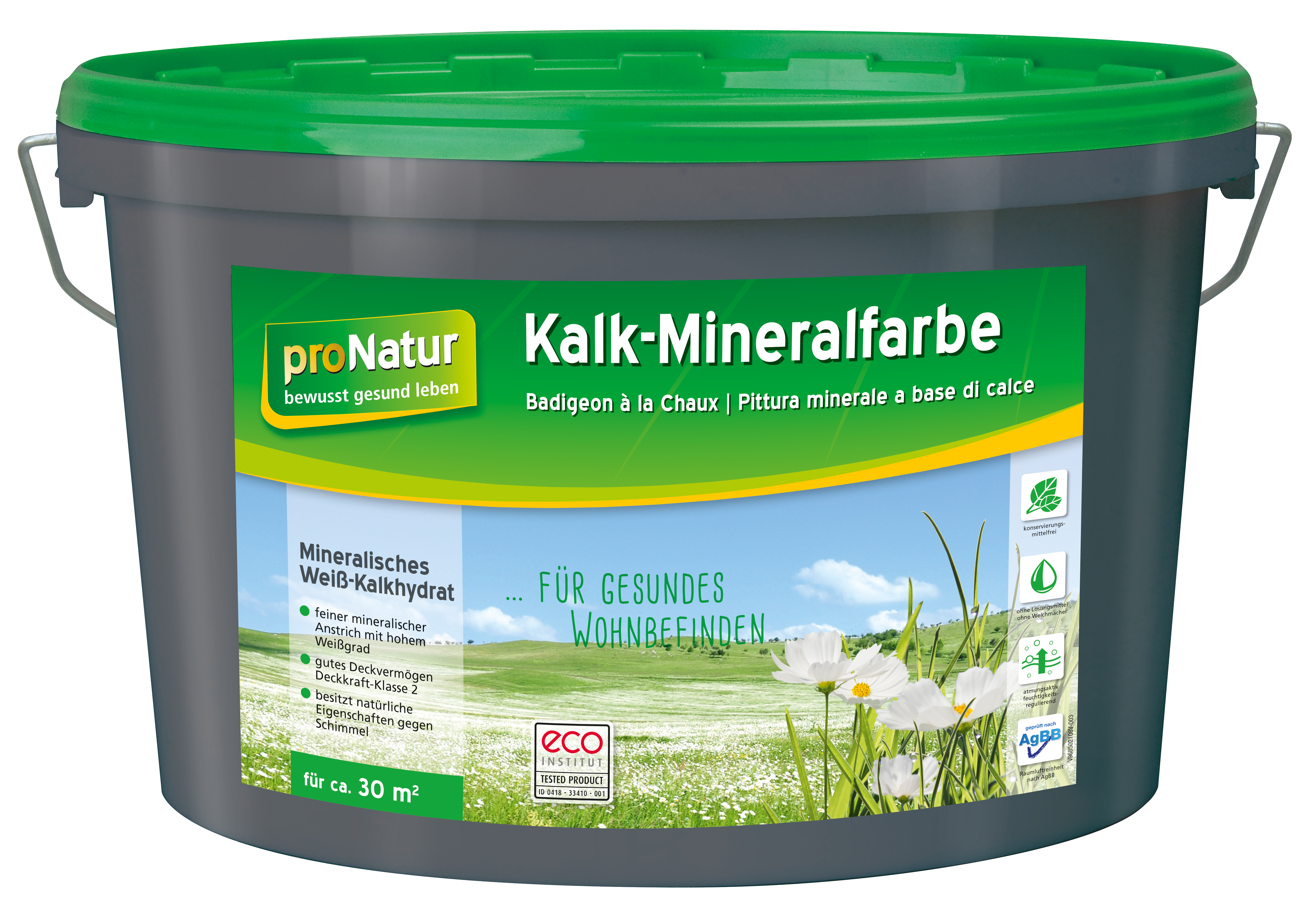 proNatur Kalk-Mineralfarbe, 5 l