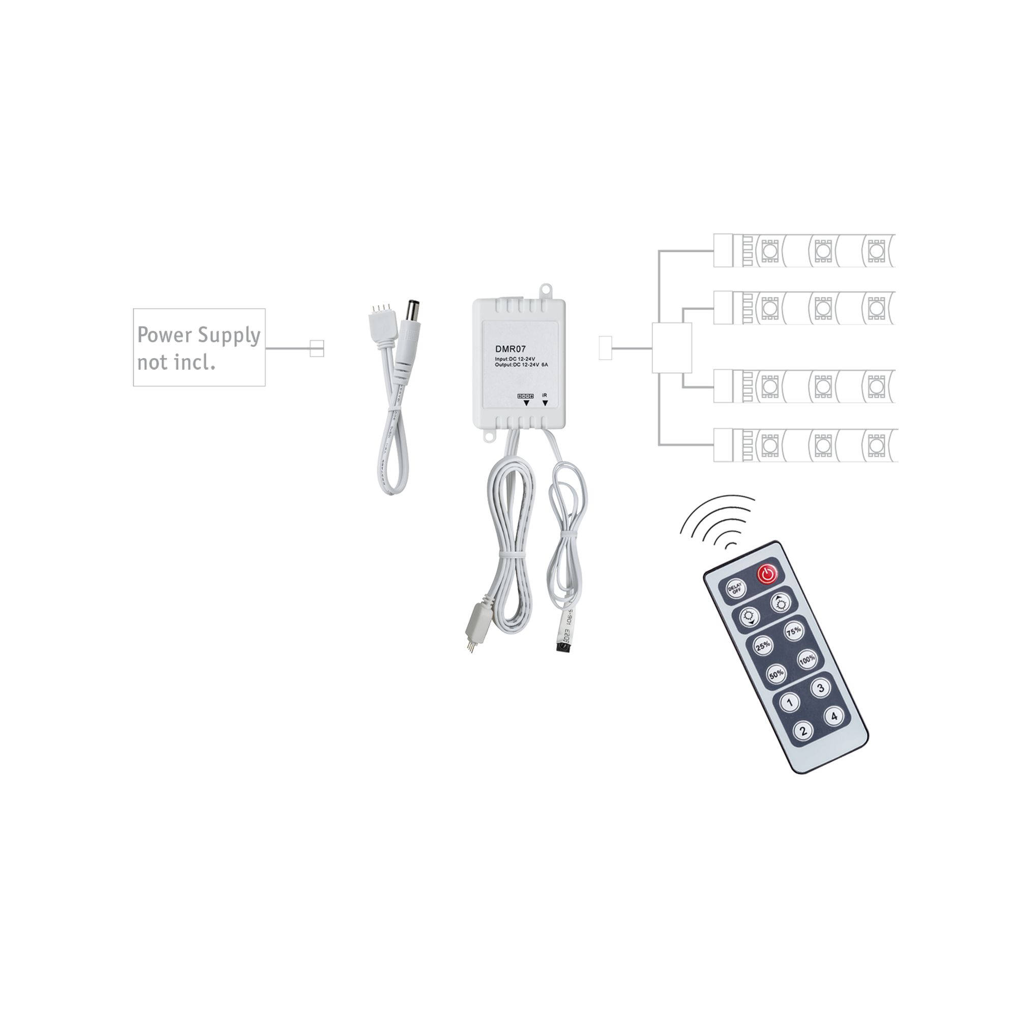 PAULMANN FUNCTION YOURLED DIMMBAR SCHWARZITCHCONTROLLER