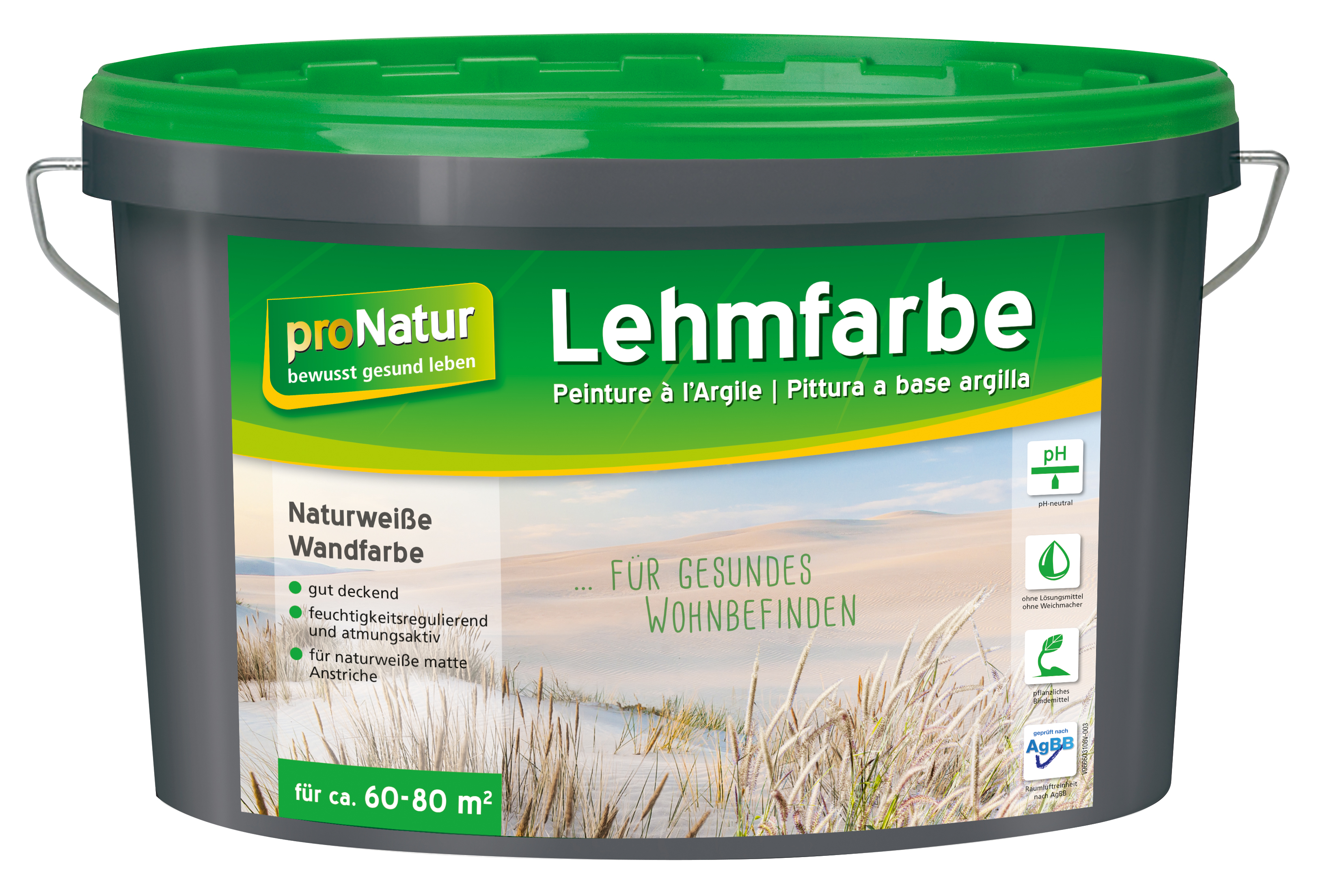 proNatur Lehmfarbe, 10 l