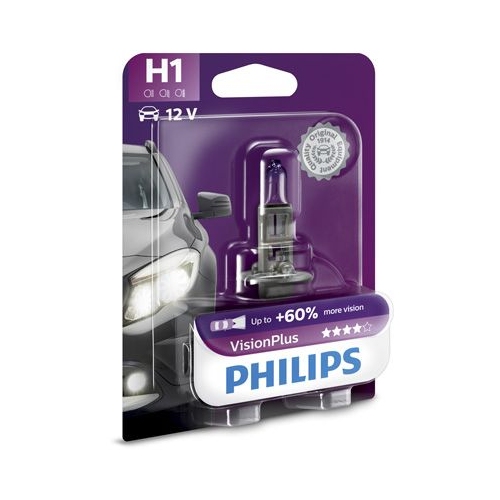 Philips Scheinwerferlampe H1 VisionPlus