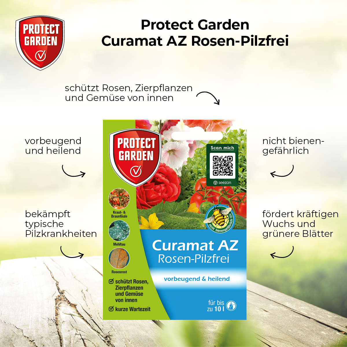 Protect Garden Curamat AZ Rosen-Pilzfrei 2 x 4 ml