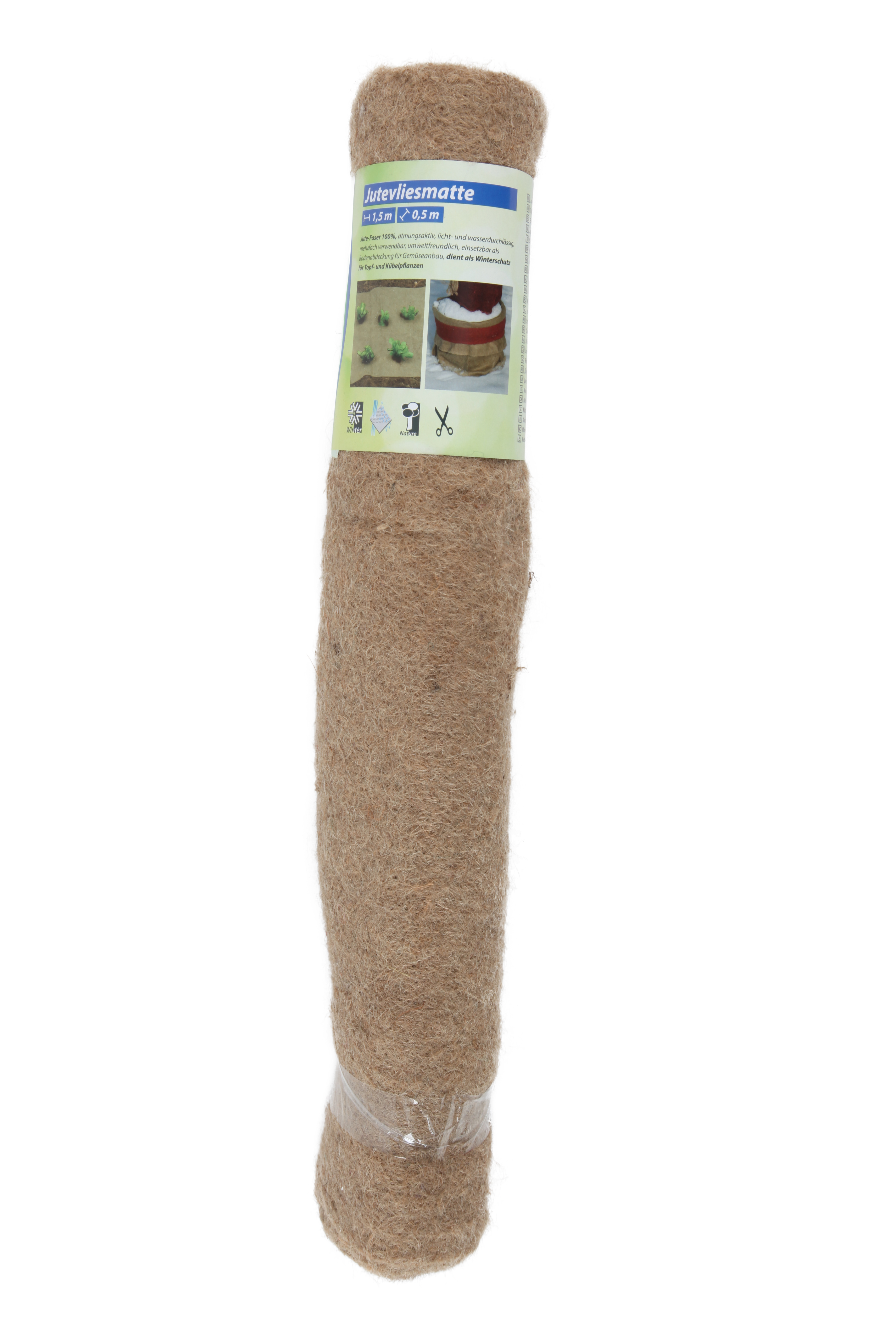 Floraworld Jutevliesmatte classic, 1,5 x 0,5 m, beige