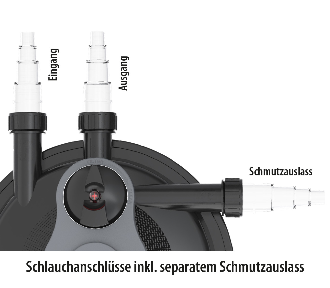 Heissner Druckfilter-Set FPU 10000 mit UVC-Klärer für Teiche bis 10.000 l