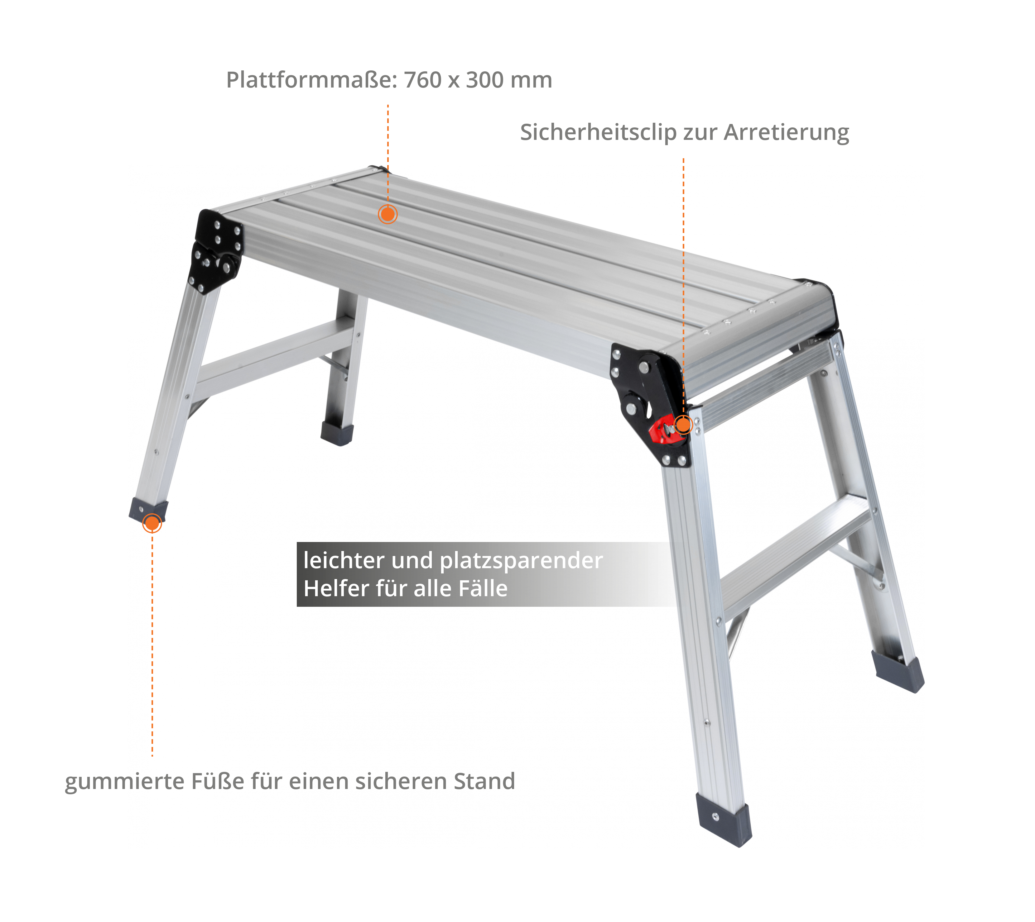 Güde Aluminium Arbeitsplattform GAAP 760