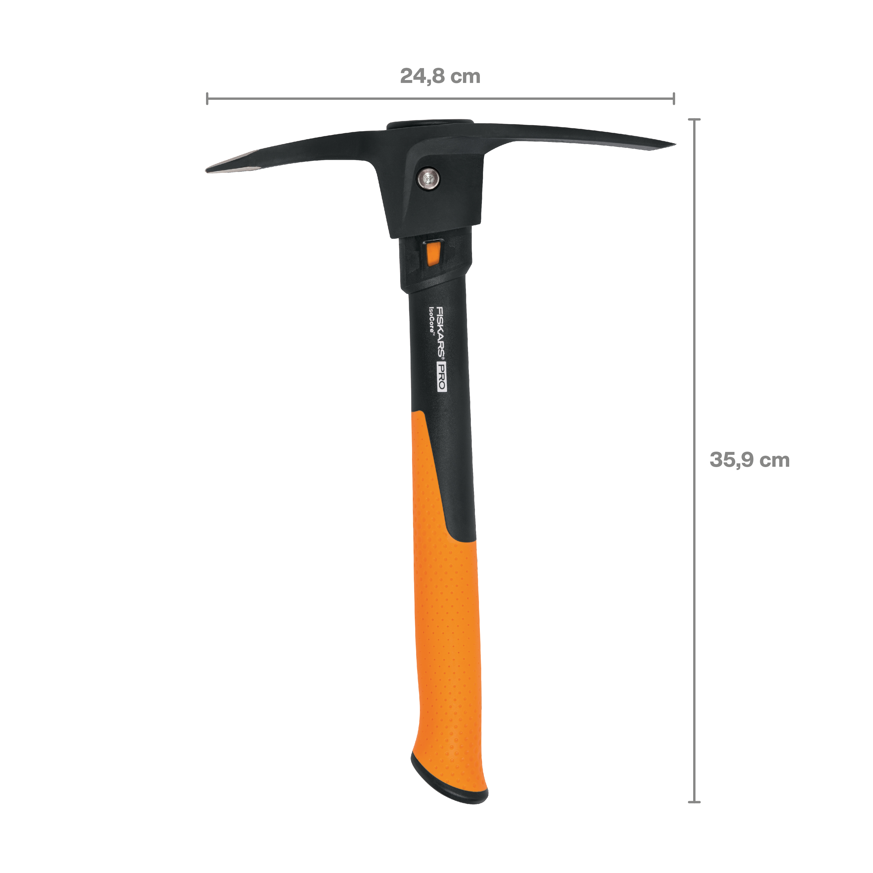 Fiskars Pro IsoCoreKreuzhacke S, 0,7 kg/36 cm