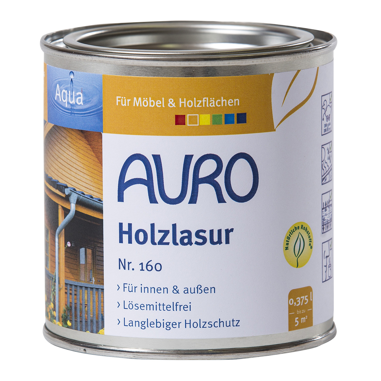 Auro Holzlasur Nr. 160 kiefer, 0,375ml