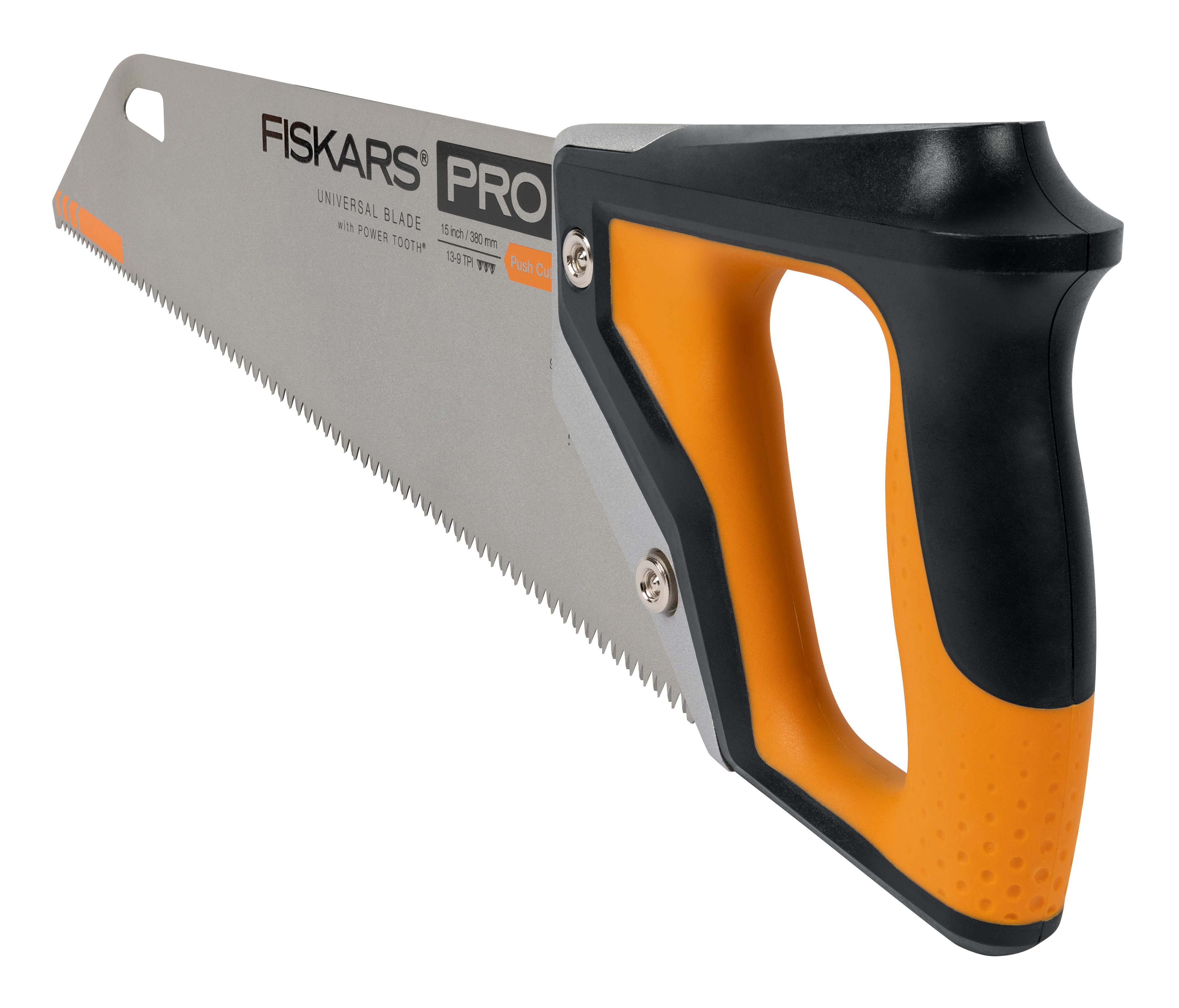 Fiskars PowerTooth Handsäge, 38 cm, 9 TPI